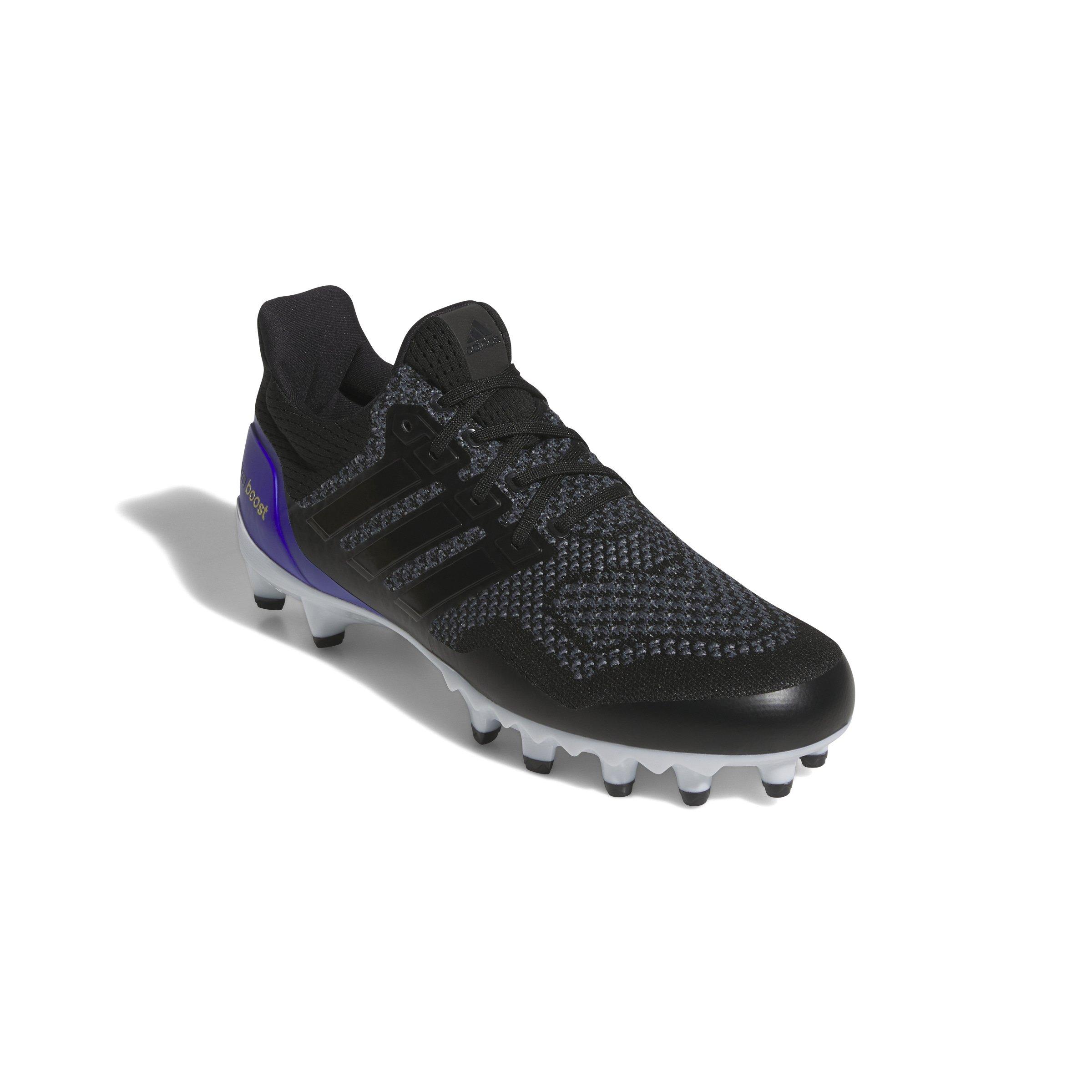 adidas Ultraboost "Black/Blue" Men's Football Cleat - BLACK/BLUE
