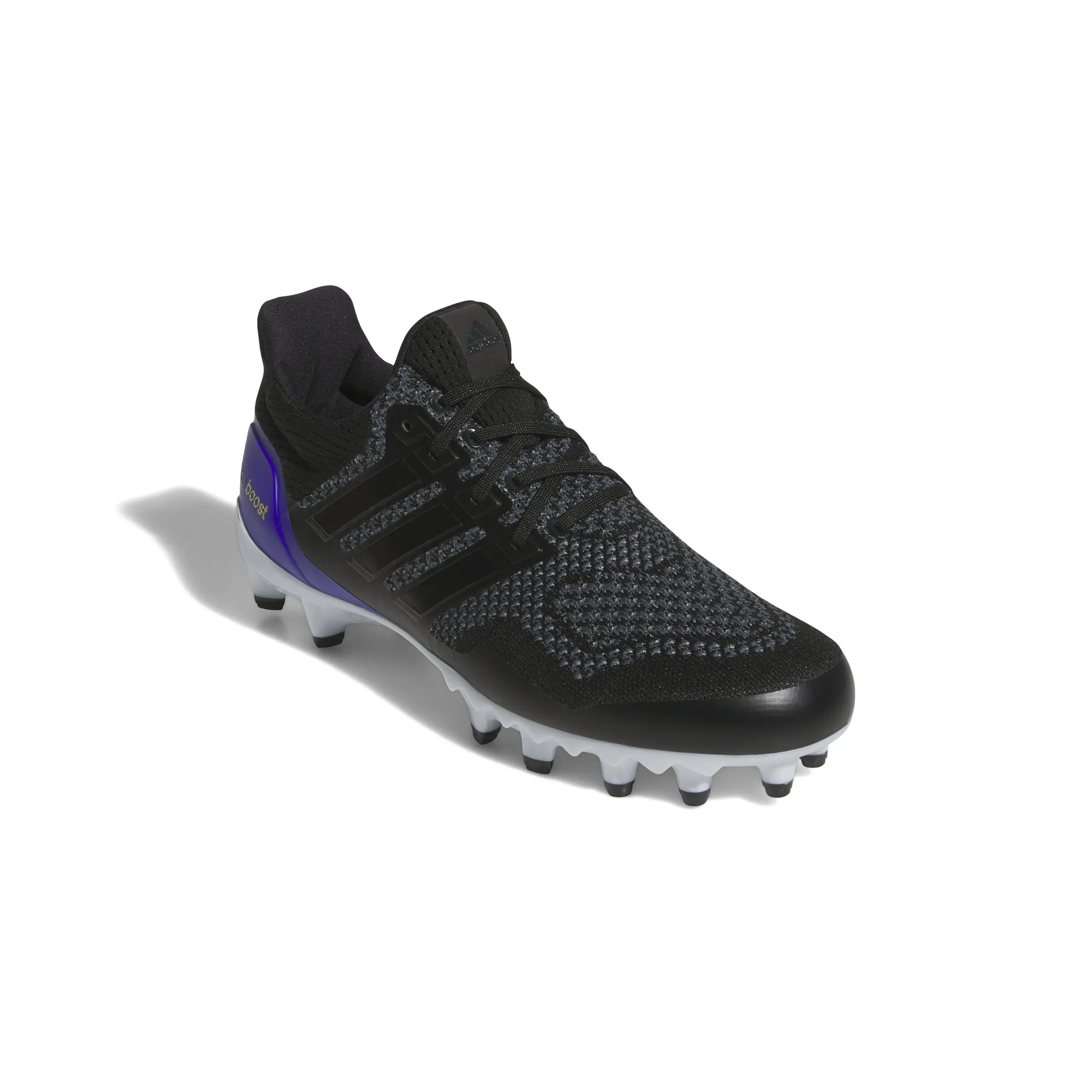 adidas Ultraboost "Black/Blue" Men's Football Cleat - BLACK/BLUE