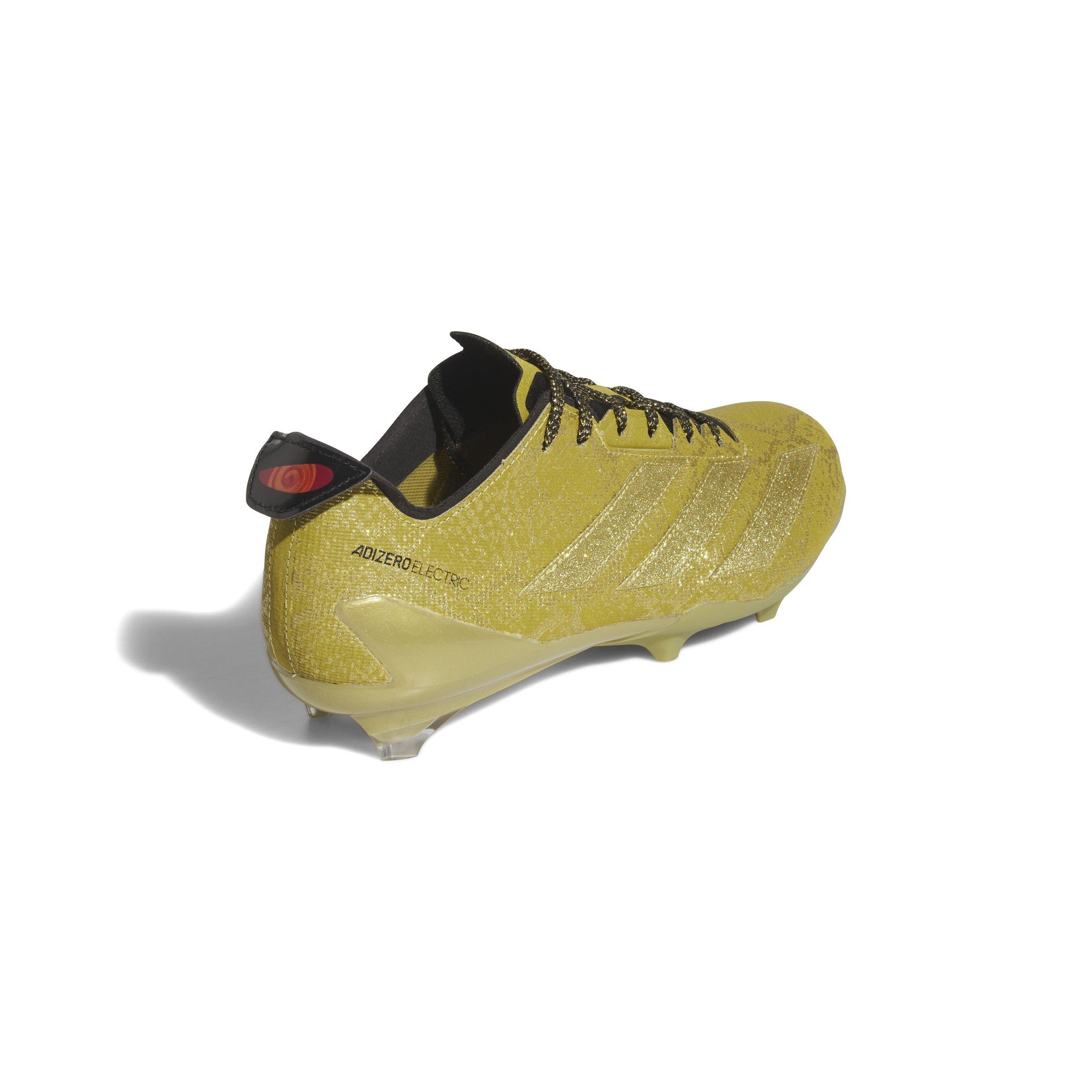 Adidas x Disney Jafar Adizero Electric Gold Football Cleats JP9953, Men 11.5 New adidas Adizero Electric Disney Aladdin Jafar - JP9953 main image 2