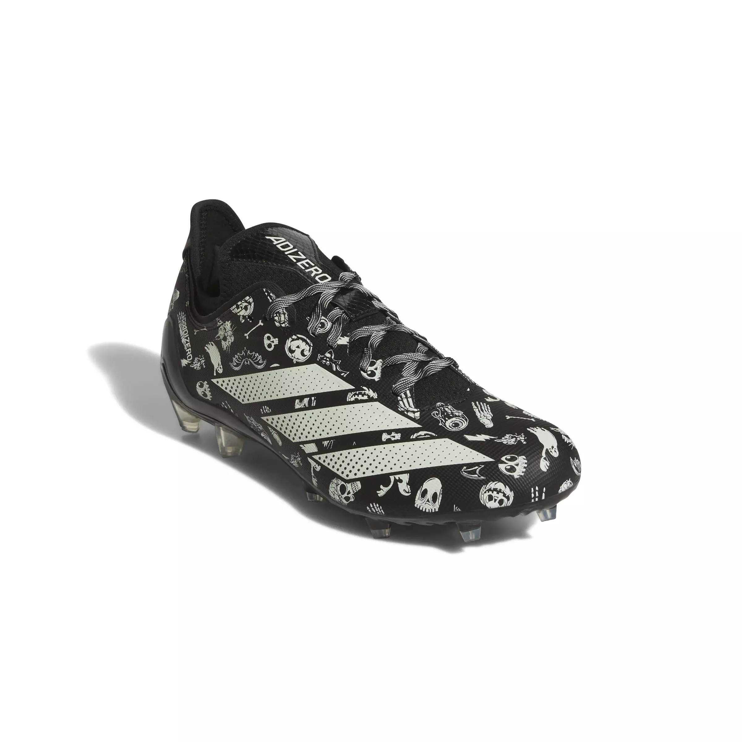 adidas Adizero Electric "Halloween" Men's Football Cleat - BLACK/WHITE