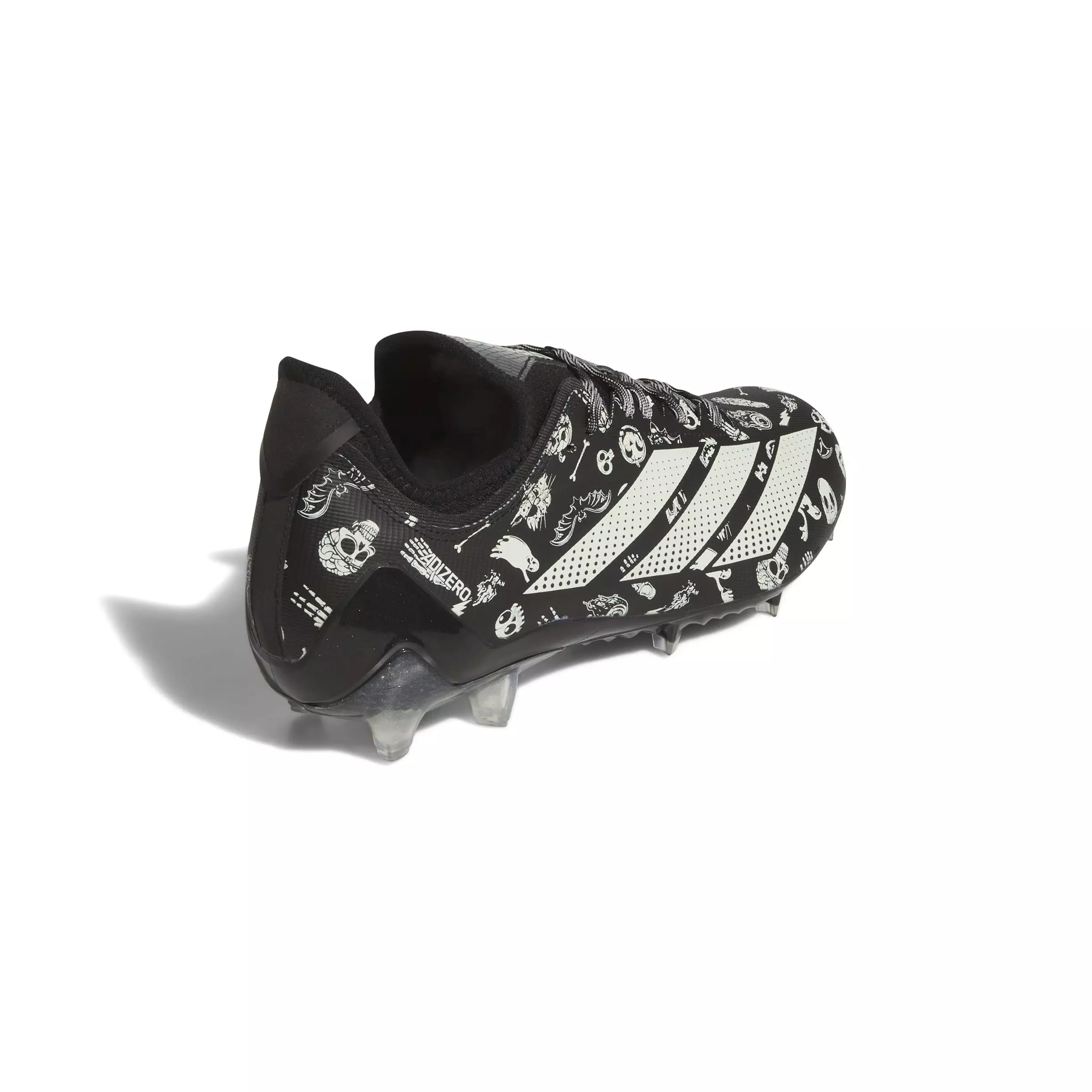 adidas Adizero Electric "Halloween" Men's Football Cleat - BLACK/WHITE