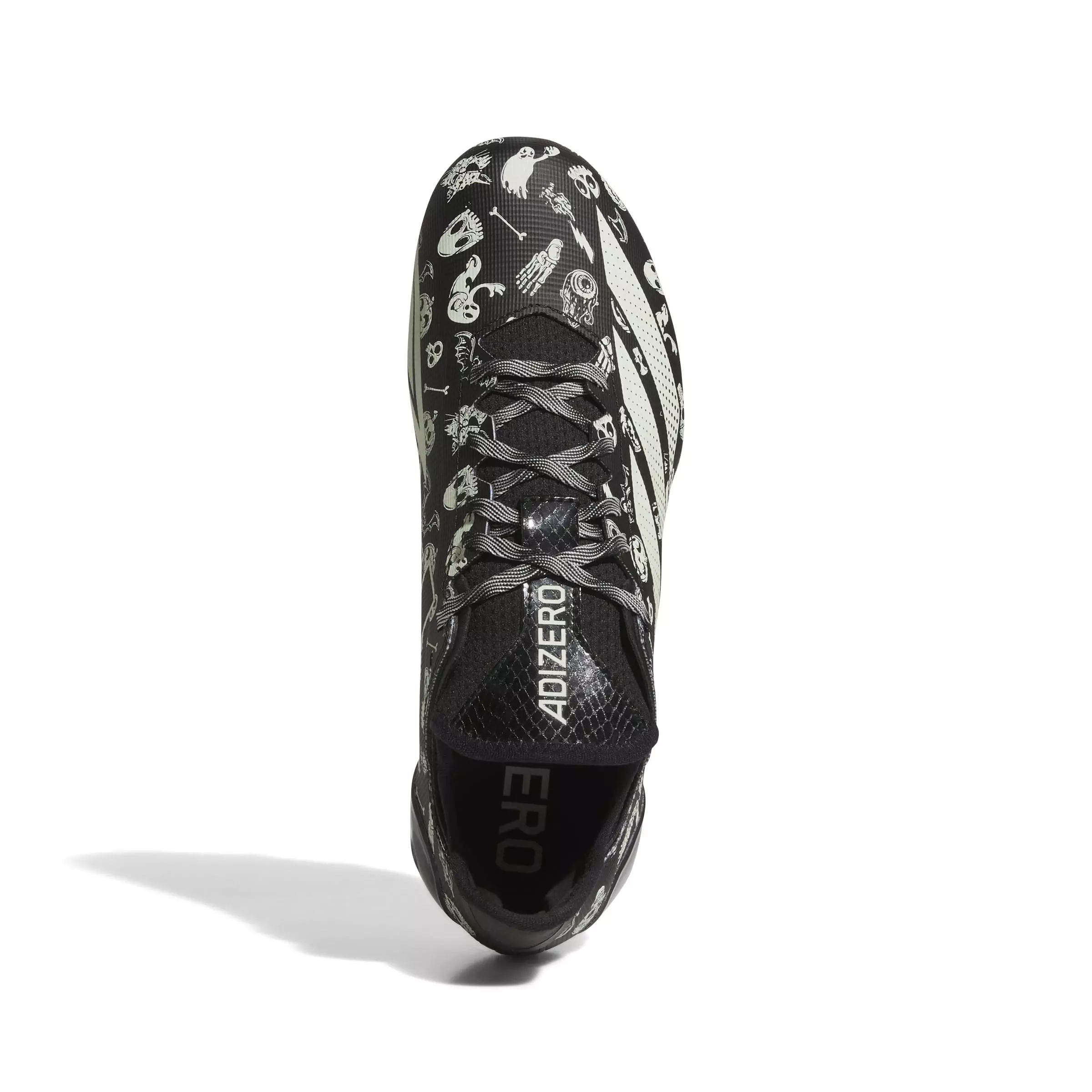 adidas Adizero Electric "Halloween" Men's Football Cleat - BLACK/WHITE