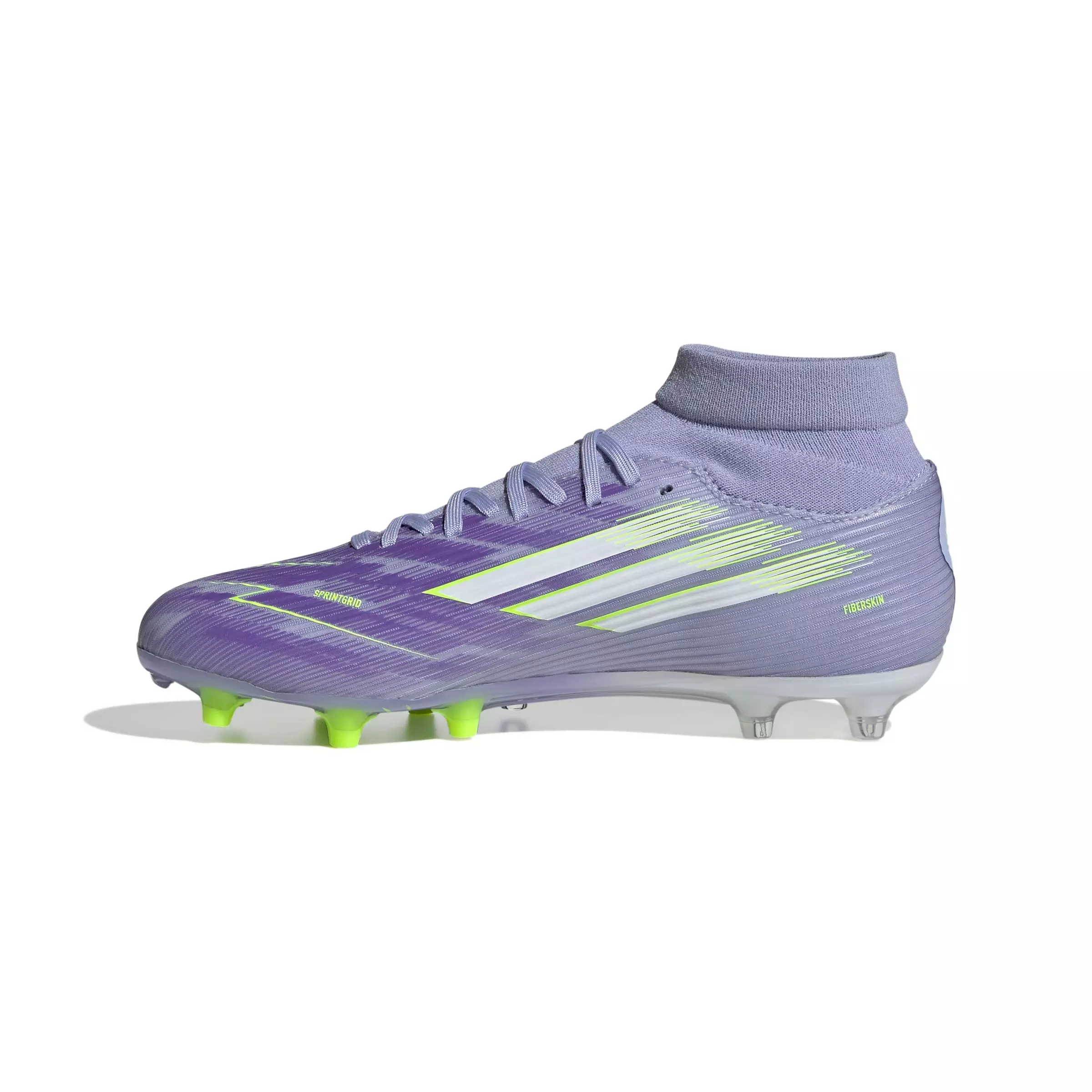 adidas F50 Sparkfusion League "Violet Tone" Women's Soccer Cleat - PURPLE/YELLOW
