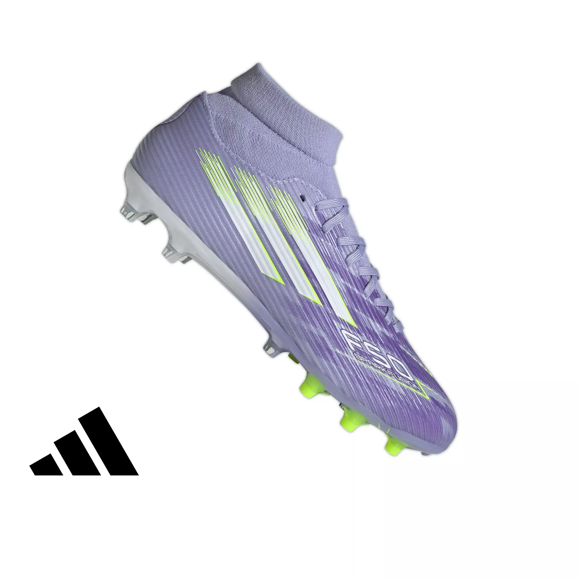 adidas F50 Sparkfusion League "Violet Tone" Women's Soccer Cleat - PURPLE/YELLOW