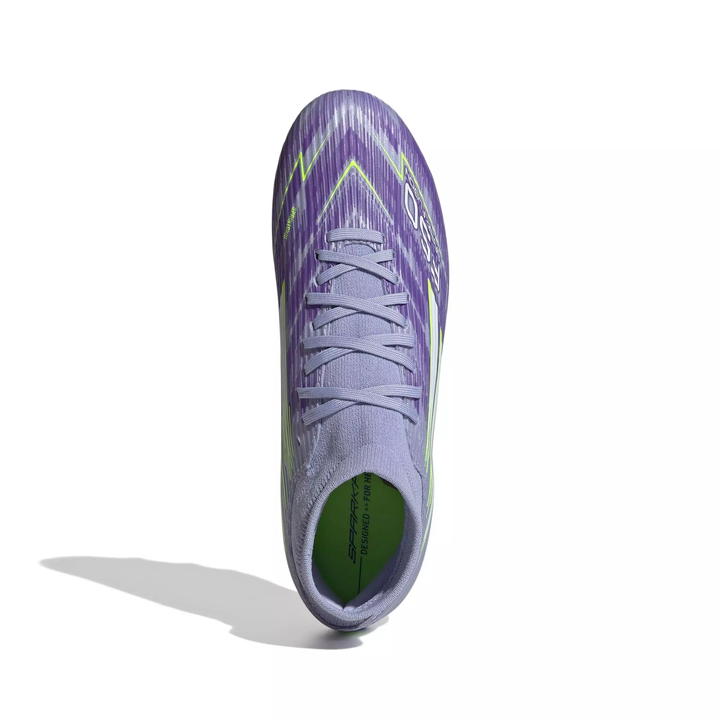 adidas F50 Sparkfusion League "Violet Tone" Women's Soccer Cleat - PURPLE/YELLOW