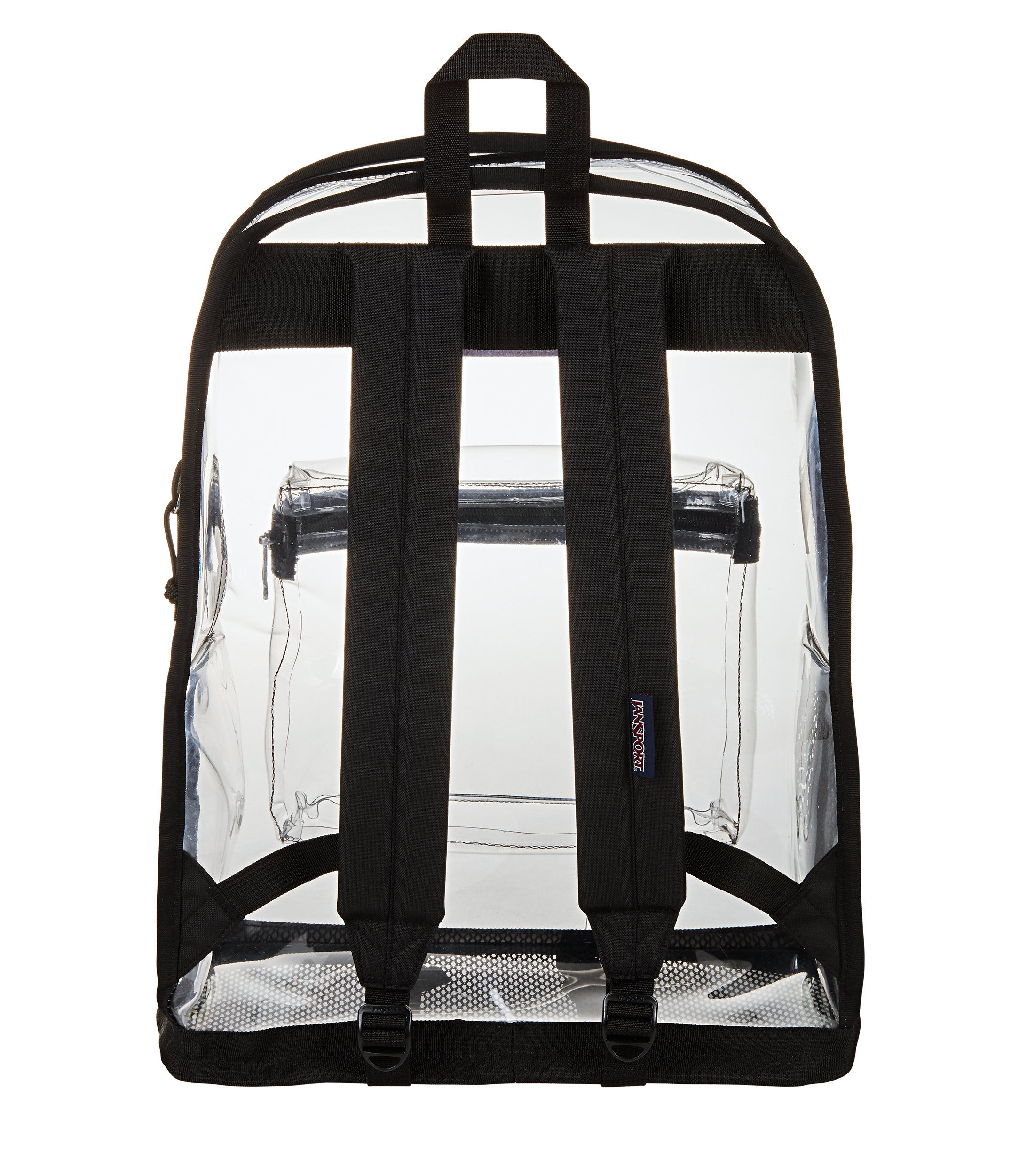 JanSport Clear SuperBreak Plus Backpack - Black