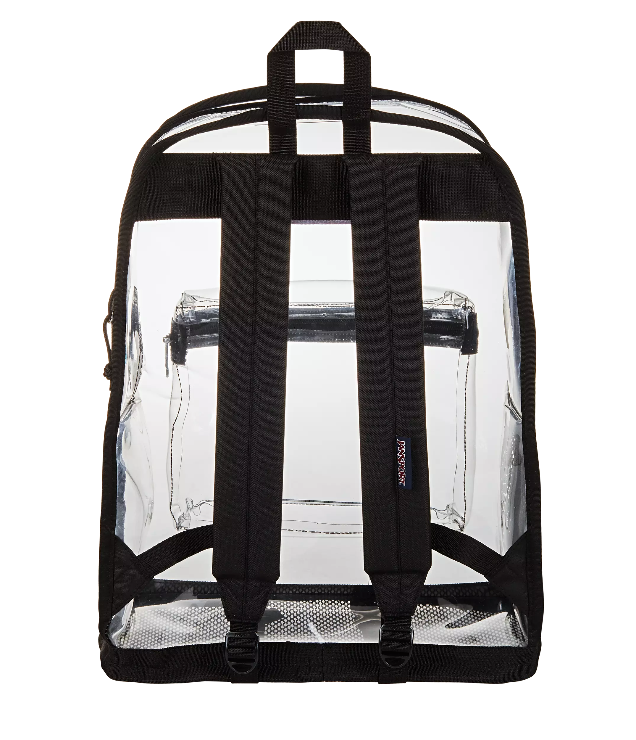 JanSport Clear SuperBreak Plus Backpack - Black - Black
