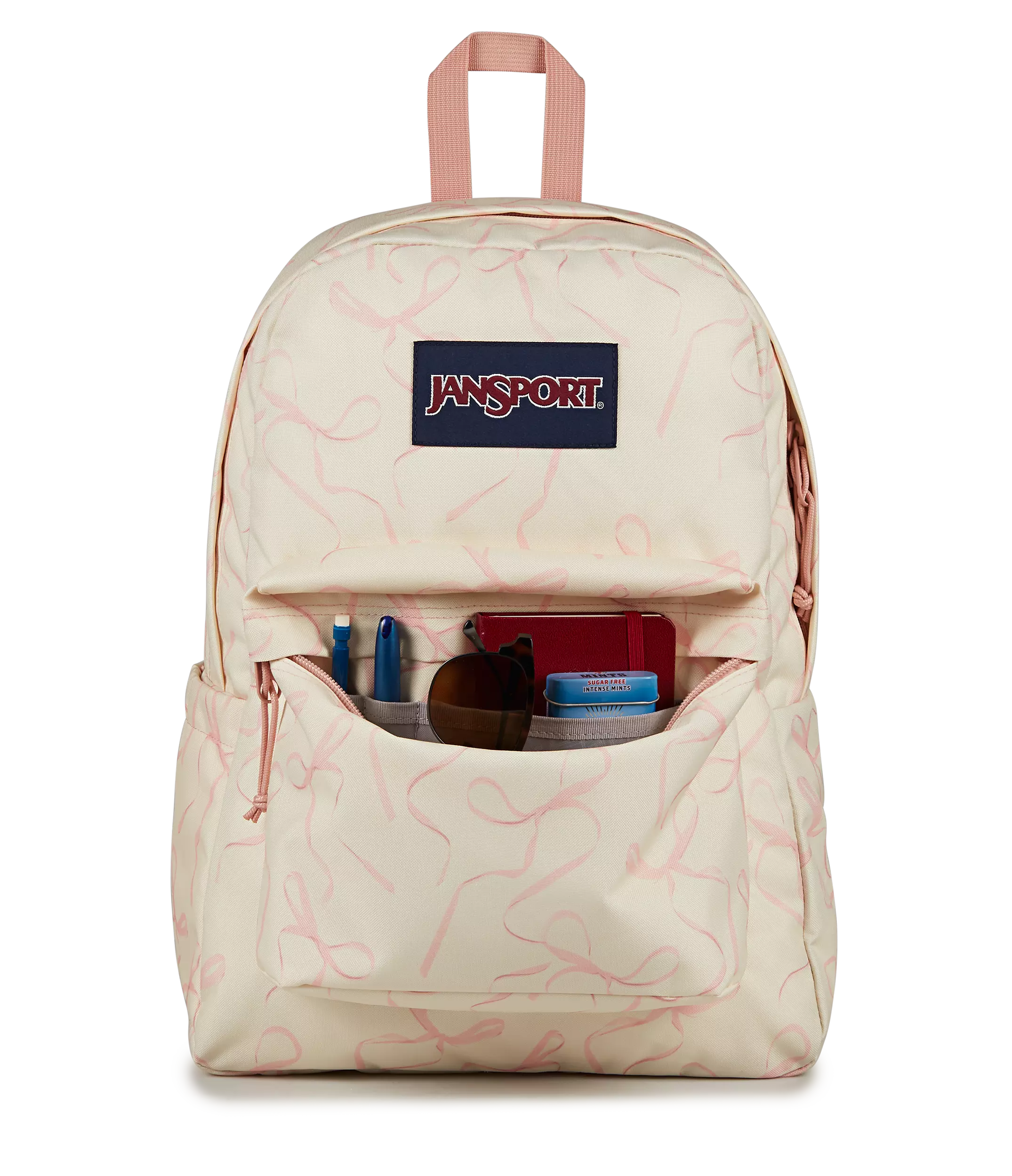 JanSport Pink Ribbon SuperBreak Plus Backpack - Yellow