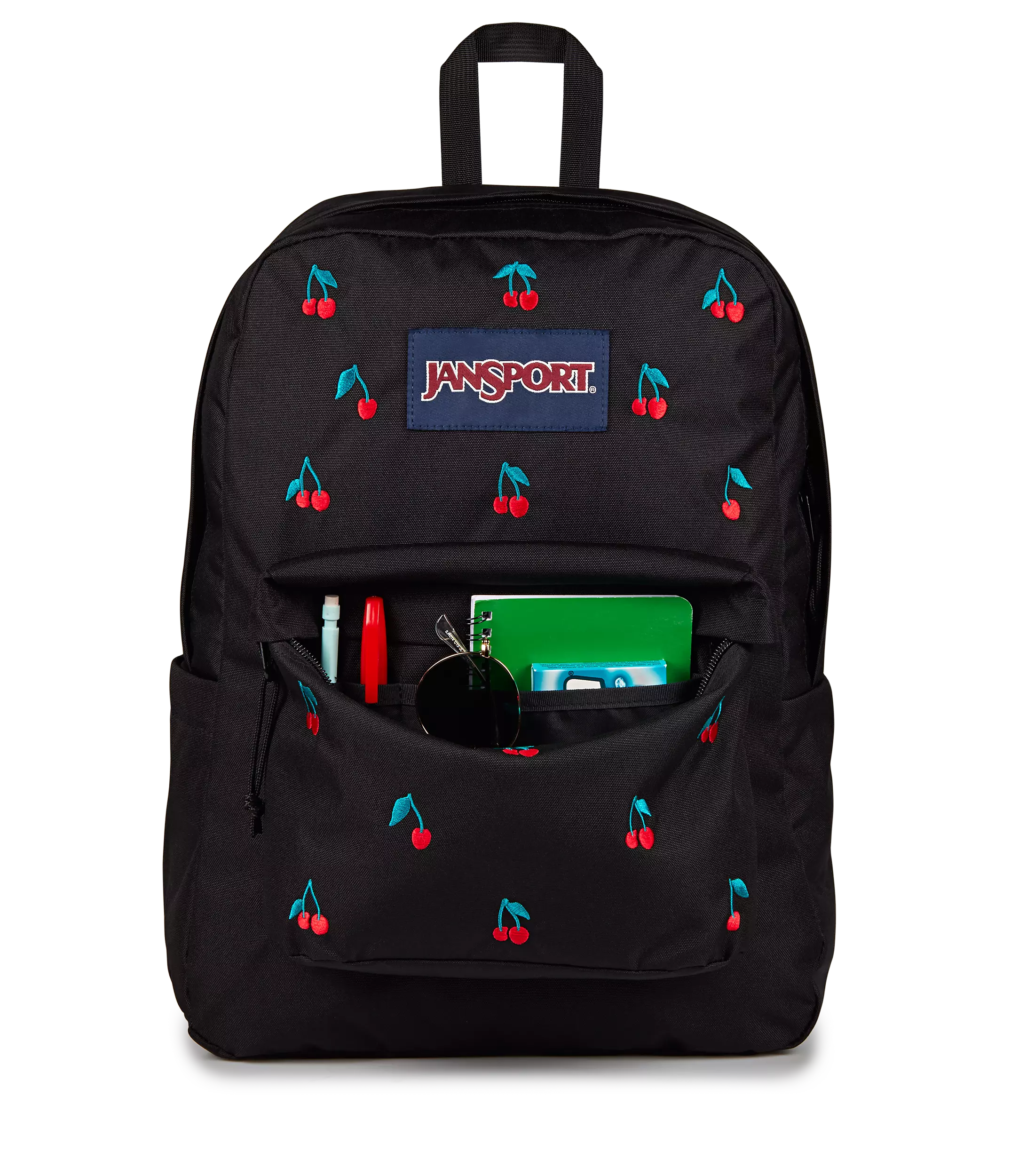 JanSport SuperBreak Plus Backpack​-Black - BLACK