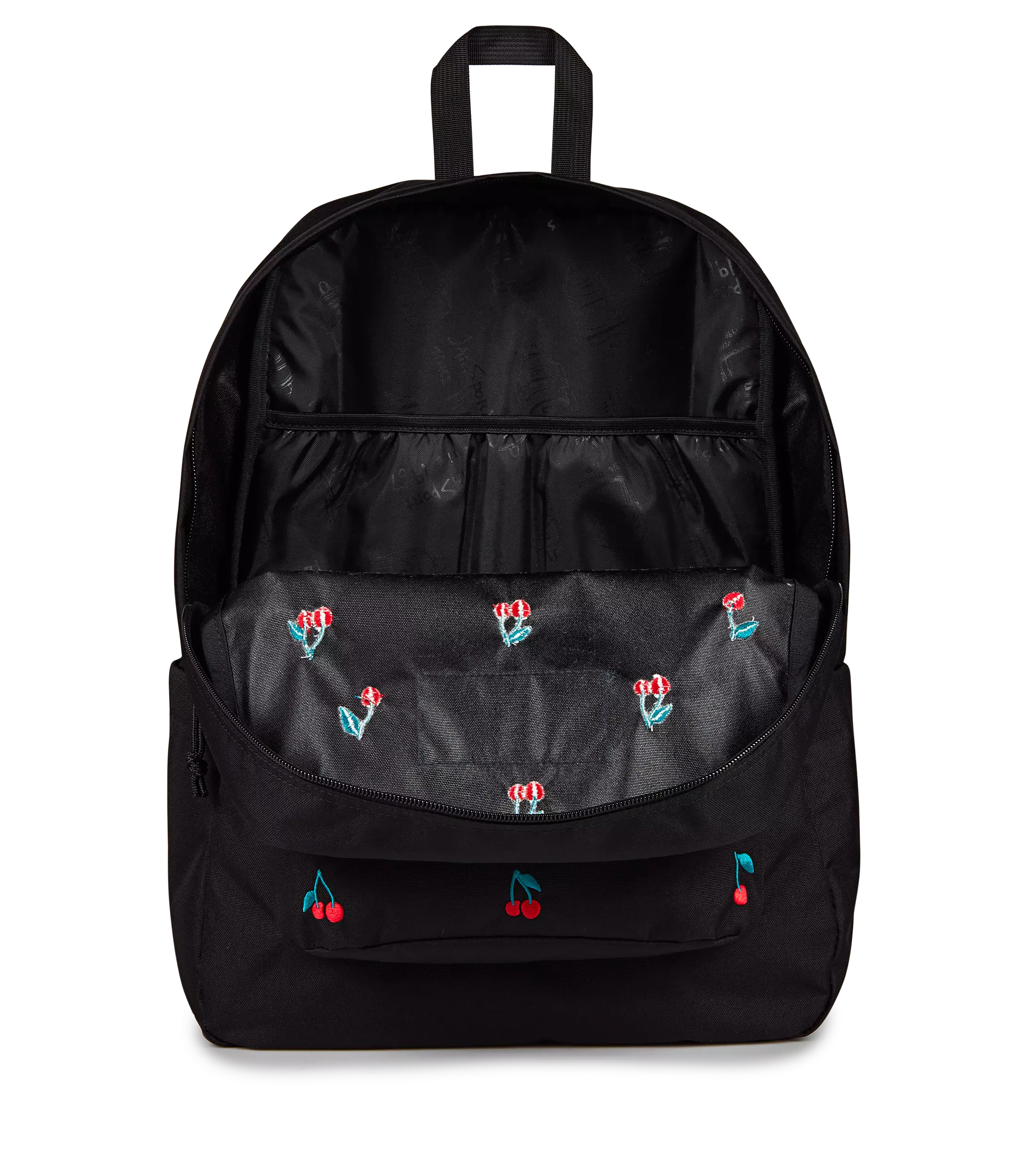 JanSport Cherry SuperBreak Plus Backpack​ - Black - BLACK