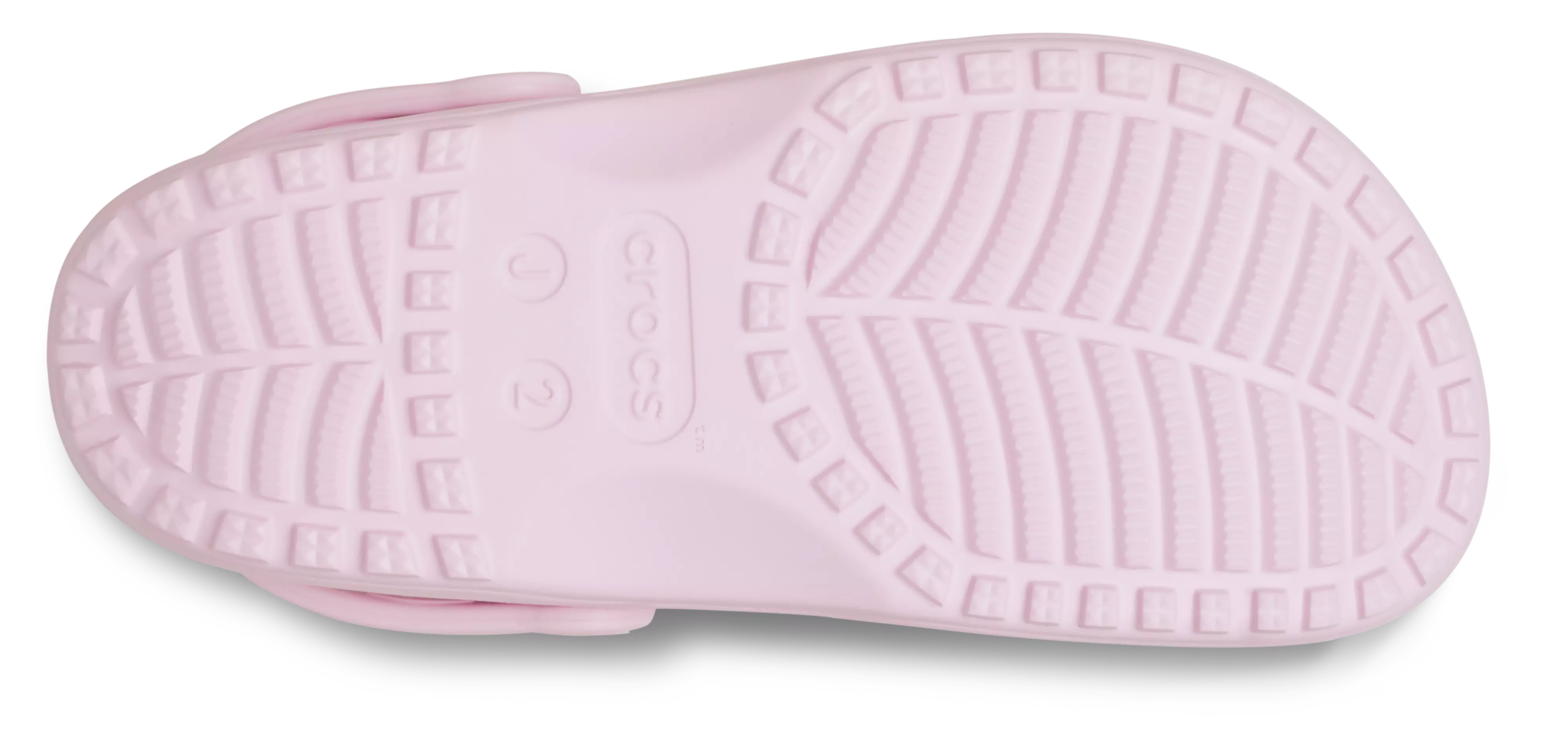 Crocs Classic Floral Cut-Out "Pink Milk" Grade School Girls' Clog - PINK