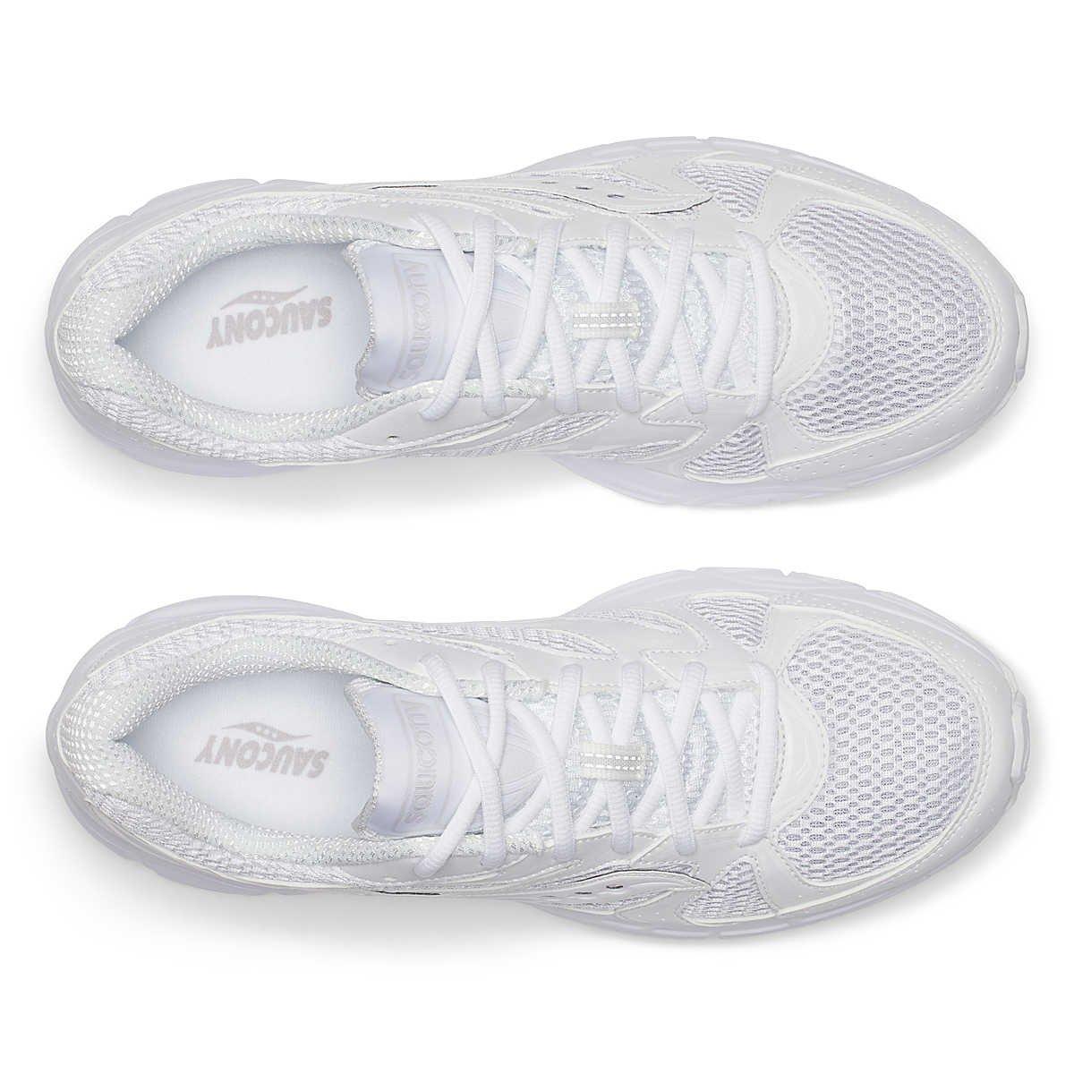 Saucony Ride Millennium "White" Unisex Shoe - WHITE Thumbnail View 5