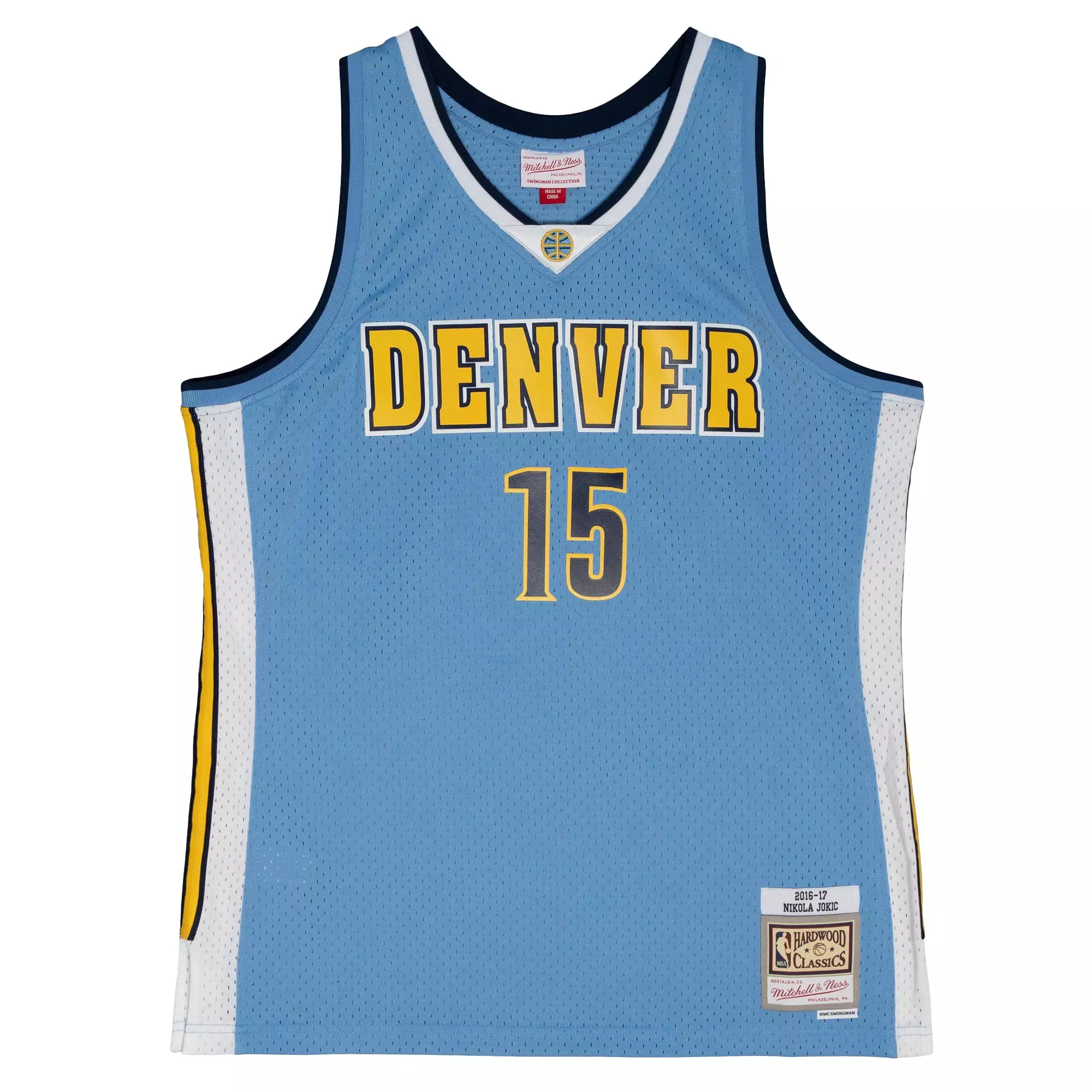 Mitchell & Ness Denver Nuggets Home Nikola Jokic Jersey - Blue - BLUE