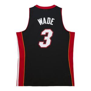 Mitchell & Ness Miami Heat Dwyane Wade Jersey-Black