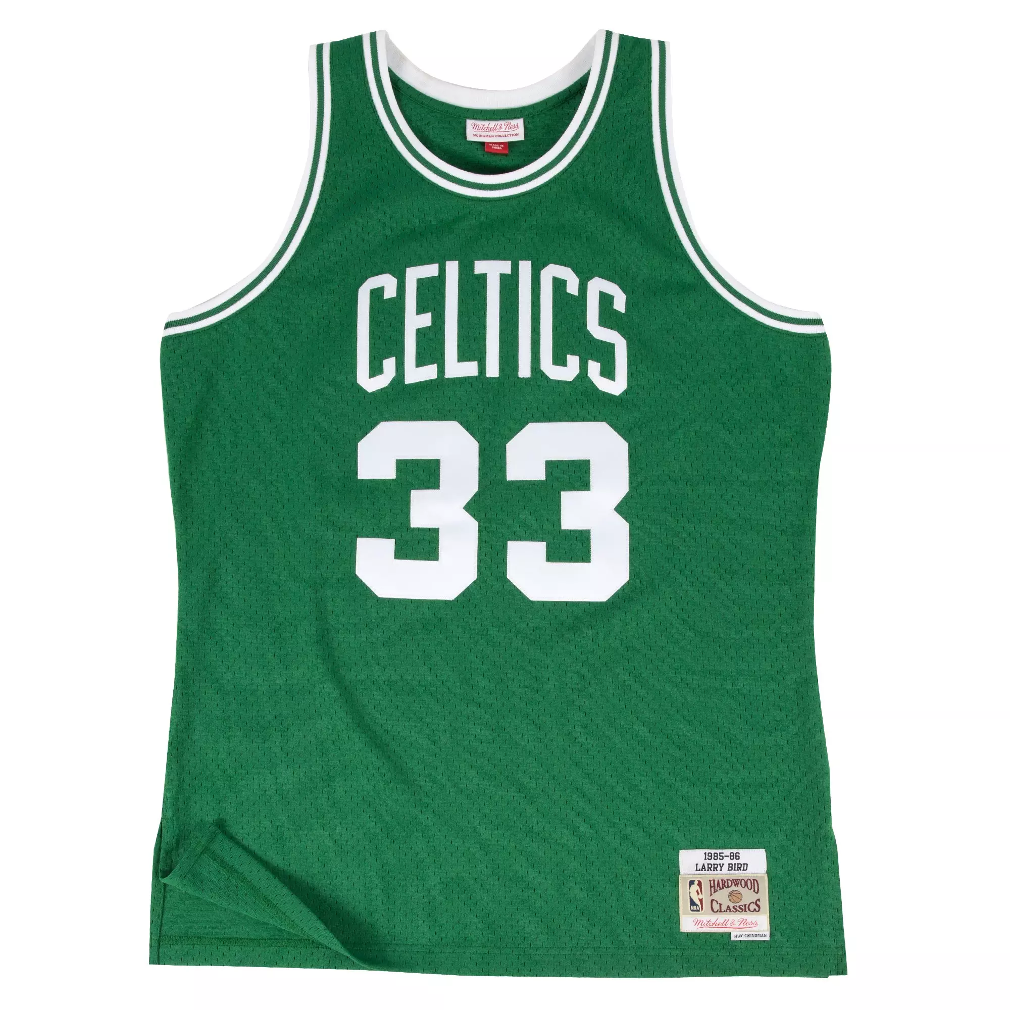 Mitchell & Ness Men's Boston Celtics Larry Bird Jersey-Green - GREEN