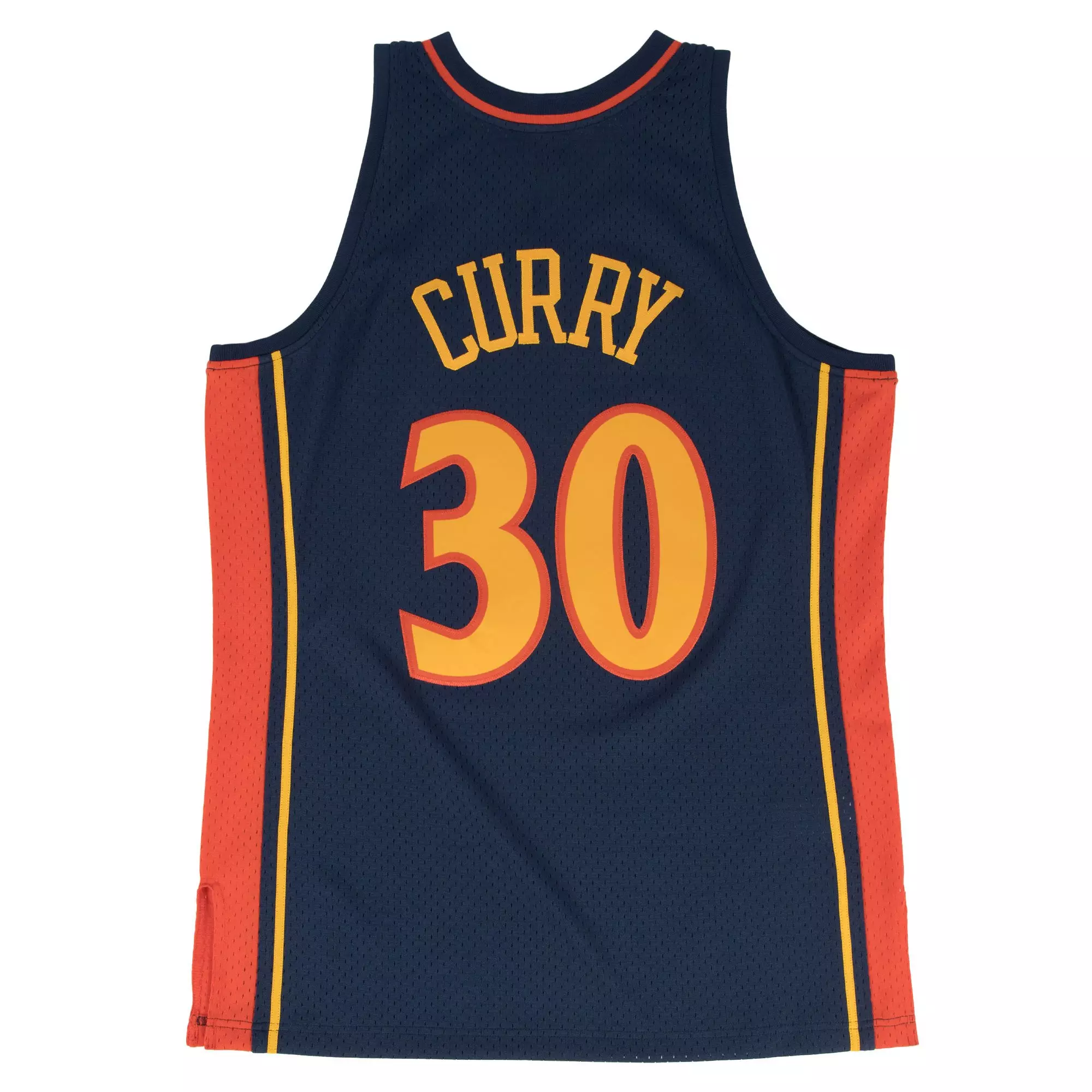 Mitchell & Ness Men's Golden State Warriors Steph Curry Jersey - Navy - NAVY