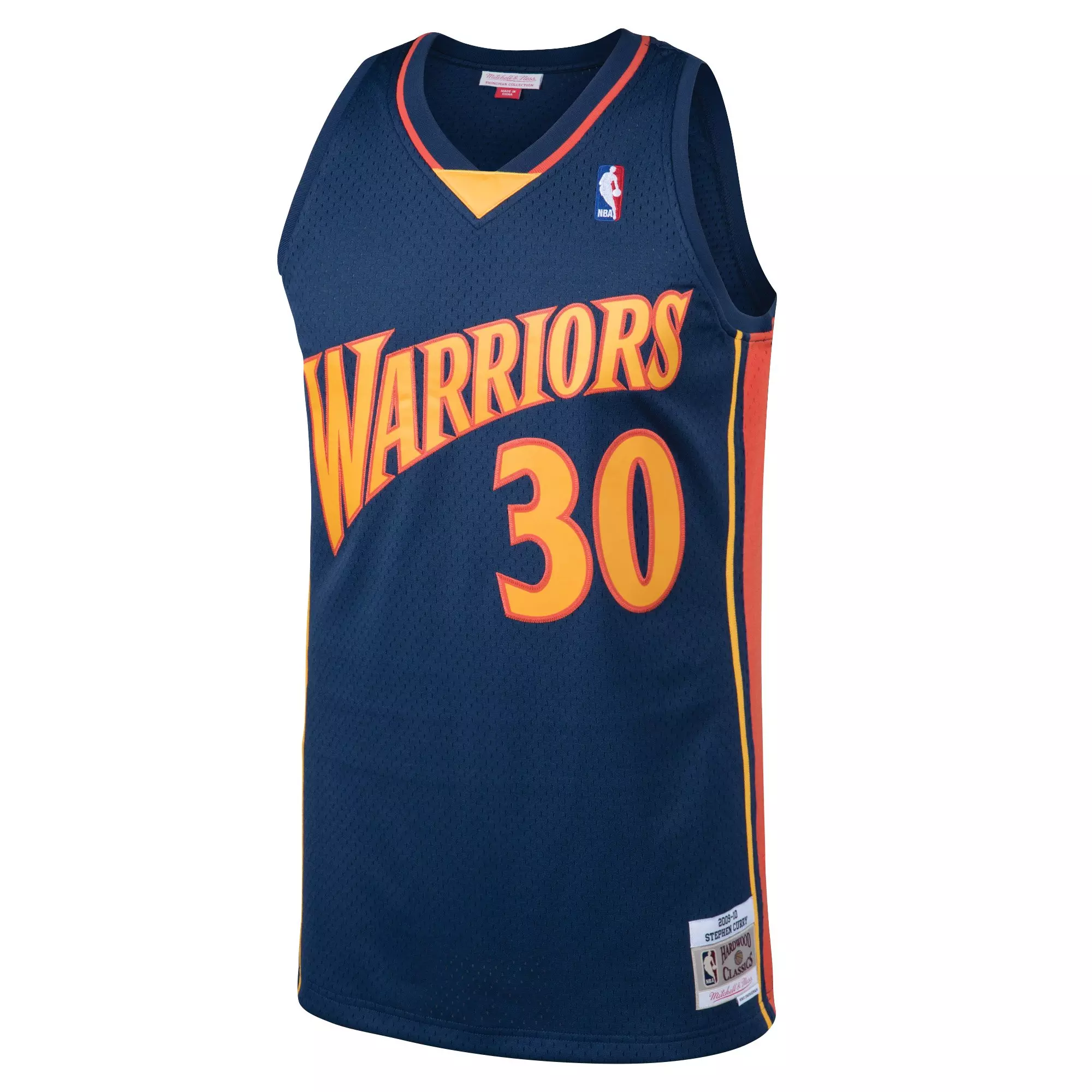 Mitchell & Ness Men's Golden State Warriors Steph Curry Jersey - Navy - NAVY
