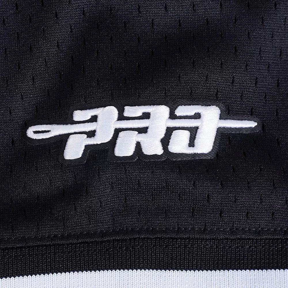 Pro Standard Men's Chicago Bulls Metallic Roses Jersey-Black - BLACK/RED/SILVER