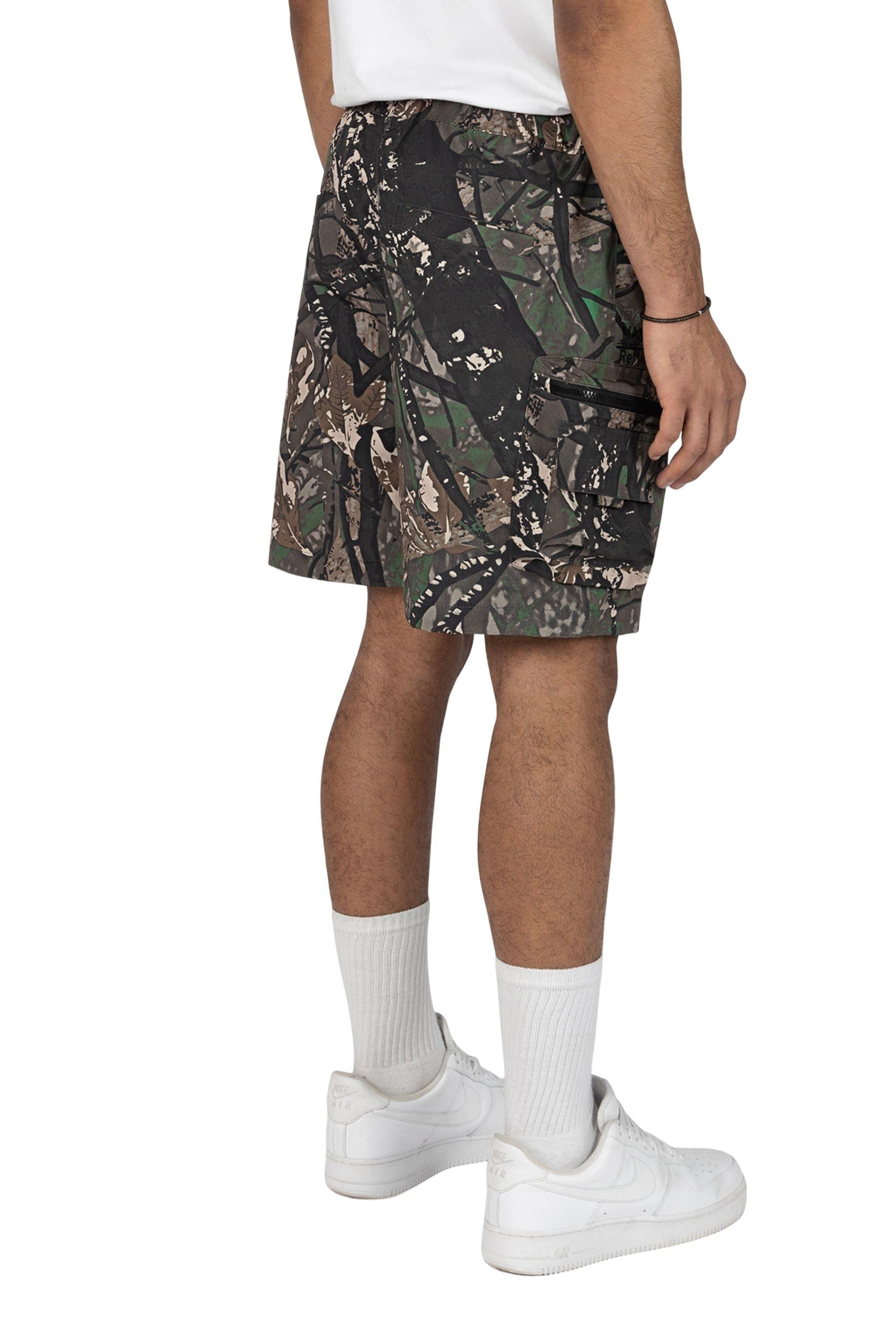 Grindhouse Tree Camo Nylon Cargo Men's Shorts