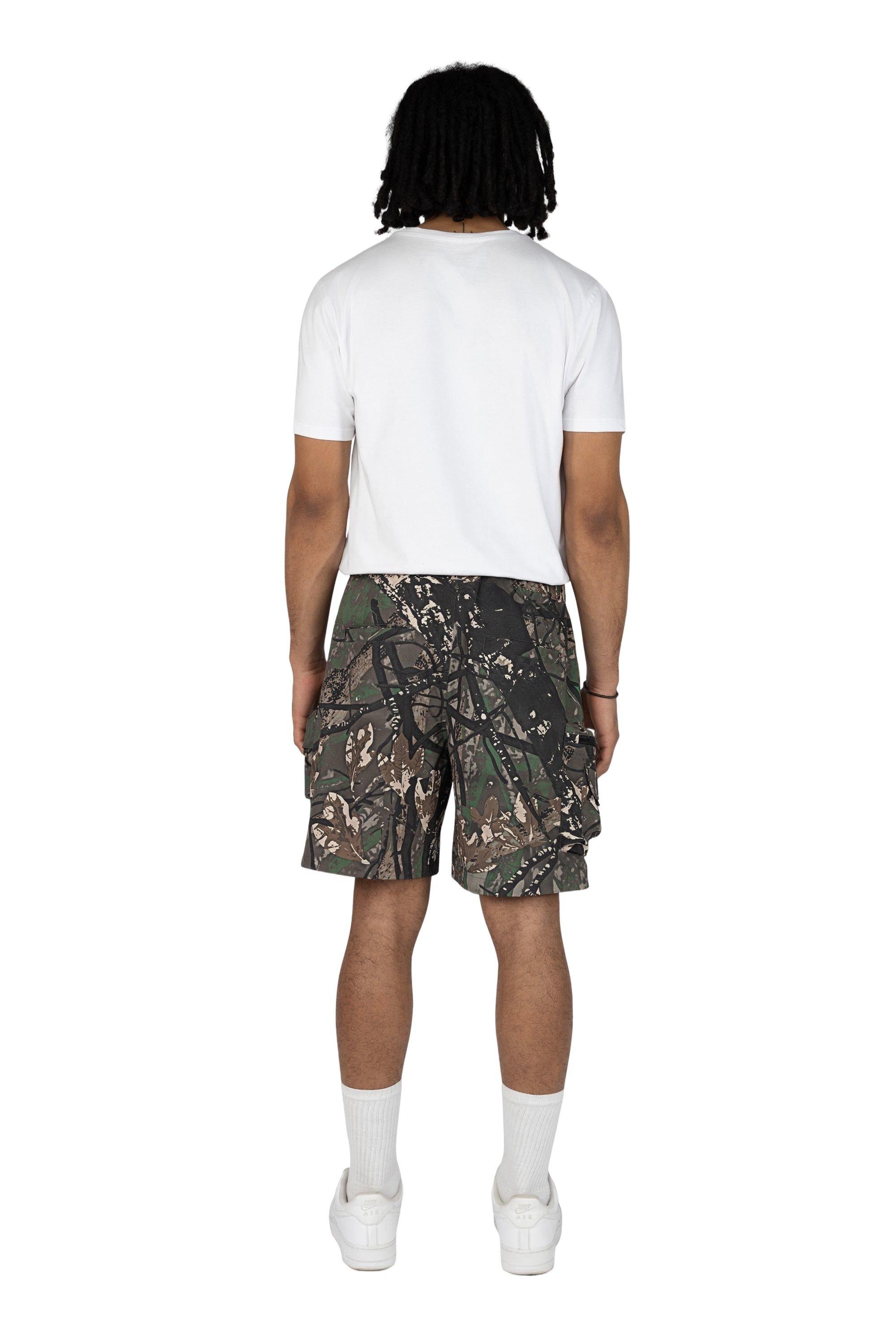 Grindhouse Tree Camo Nylon Cargo Men's Shorts