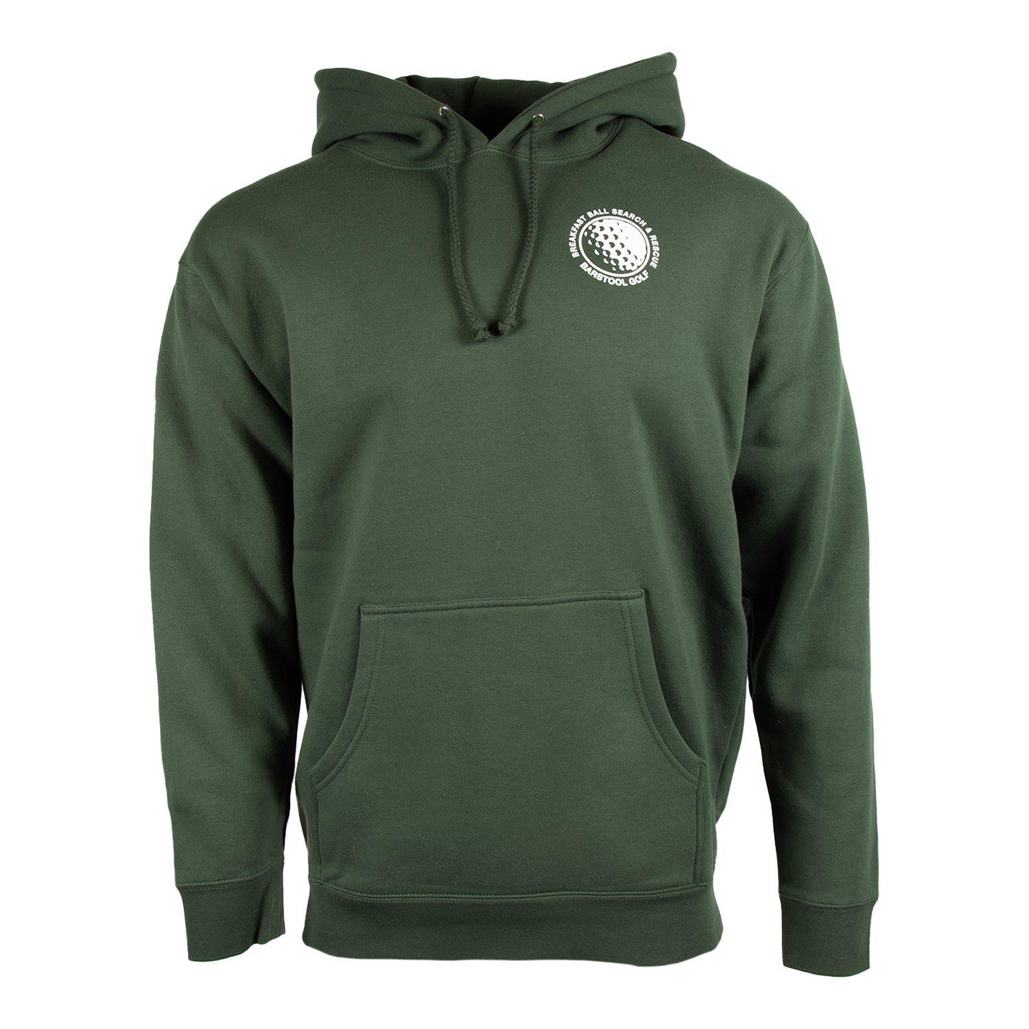 Barstool Sports Men's Golf Breakfast Ball Hoodie - GREEN Thumbnail View 1