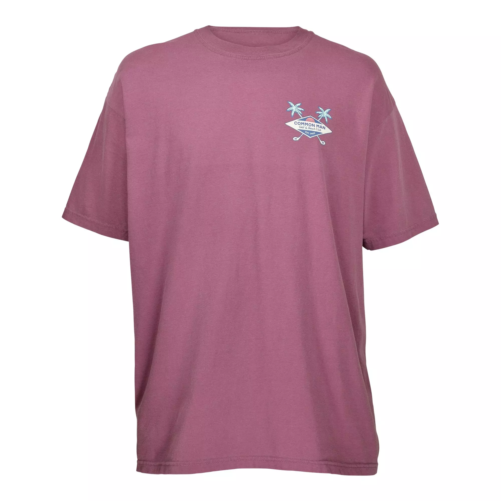 Barstool Sports Men's Golf Common Man Tee - BERRY