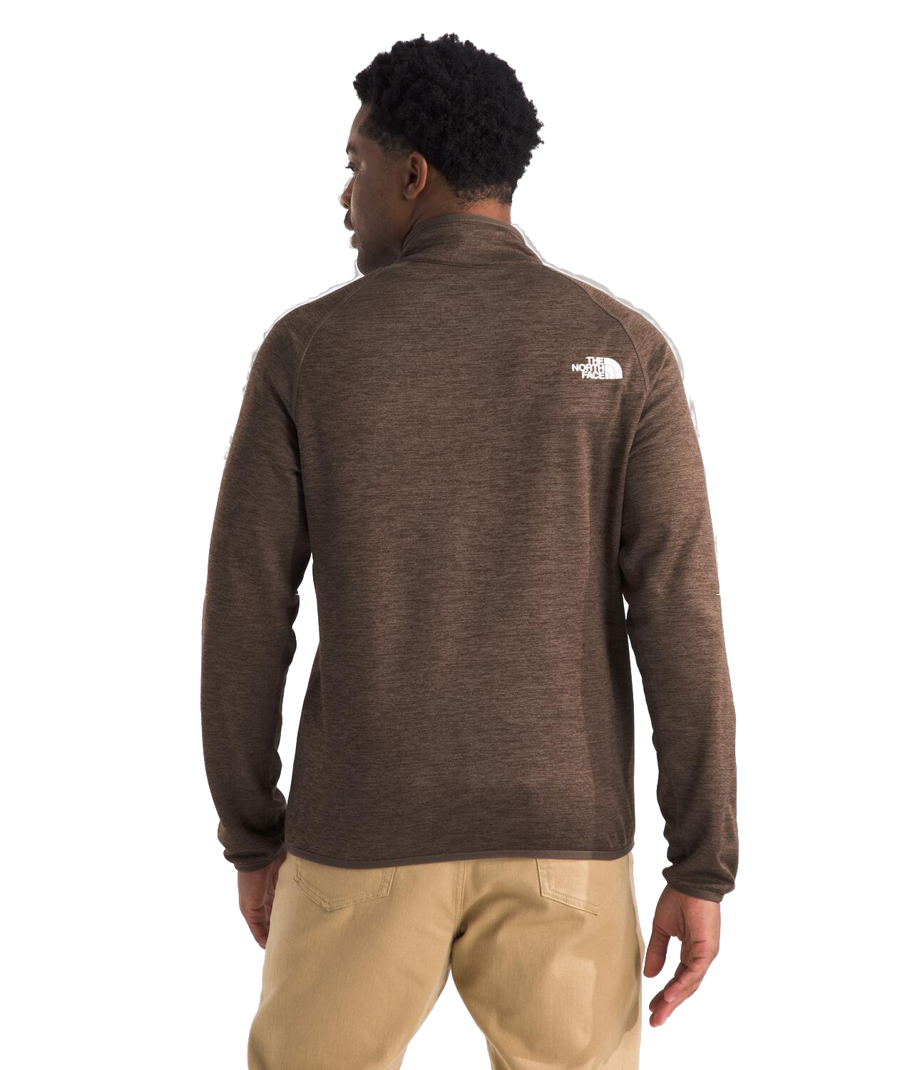 The North Face Men's Canyonlands 1/2-Zip Jacket - BROWN Thumbnail View 2