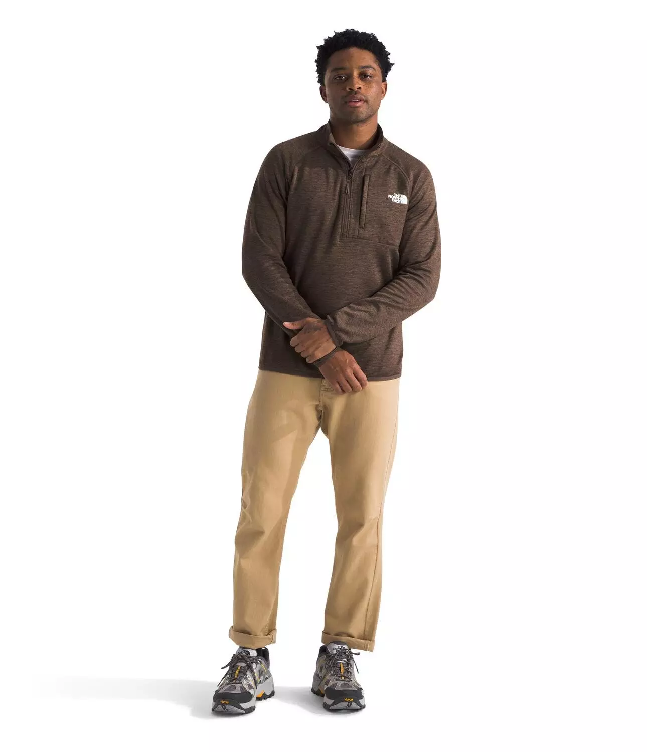 The North Face Men's Canyonlands 1/2-Zip Jacket - BROWN