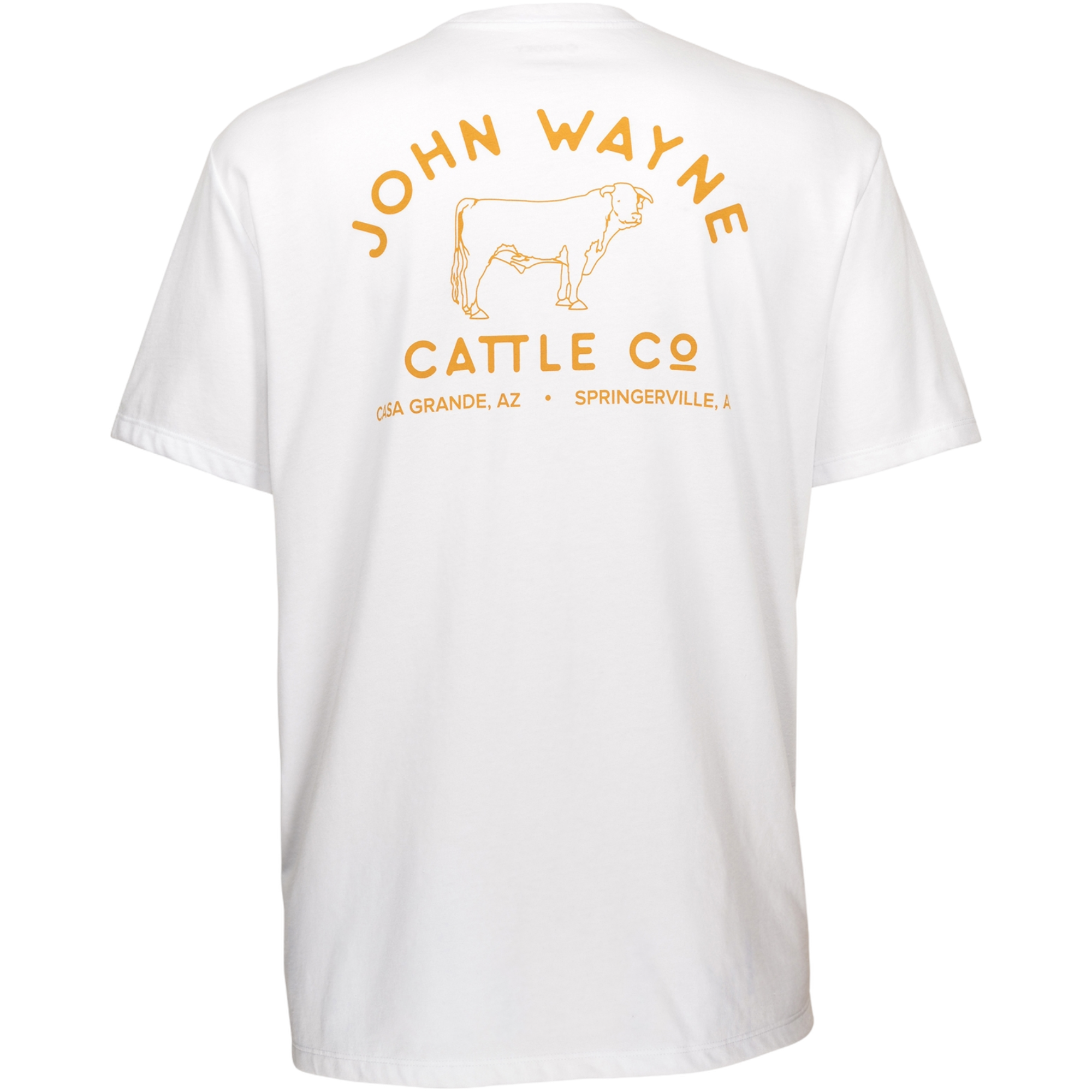 Hooey Men's JW Cattle Co Tee - WHITE Thumbnail View 2