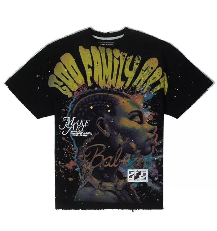 GFA Clothing Men's Muse Tee - Black - BLACK