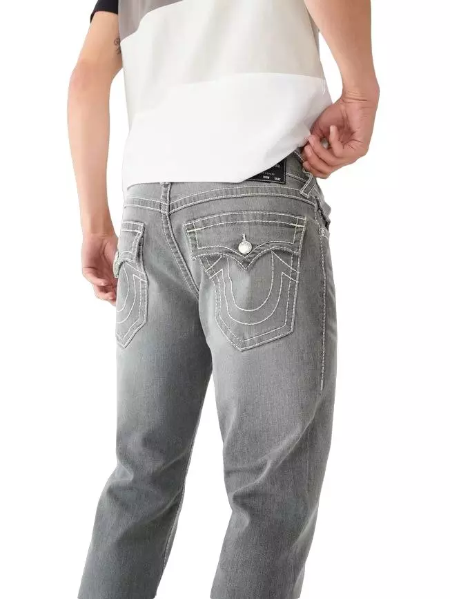 True Religion Men's Core Big T 34" Pants - Grey  - GREY