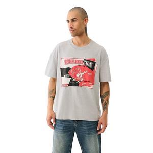 True Religion Men's Torn Logo Tee