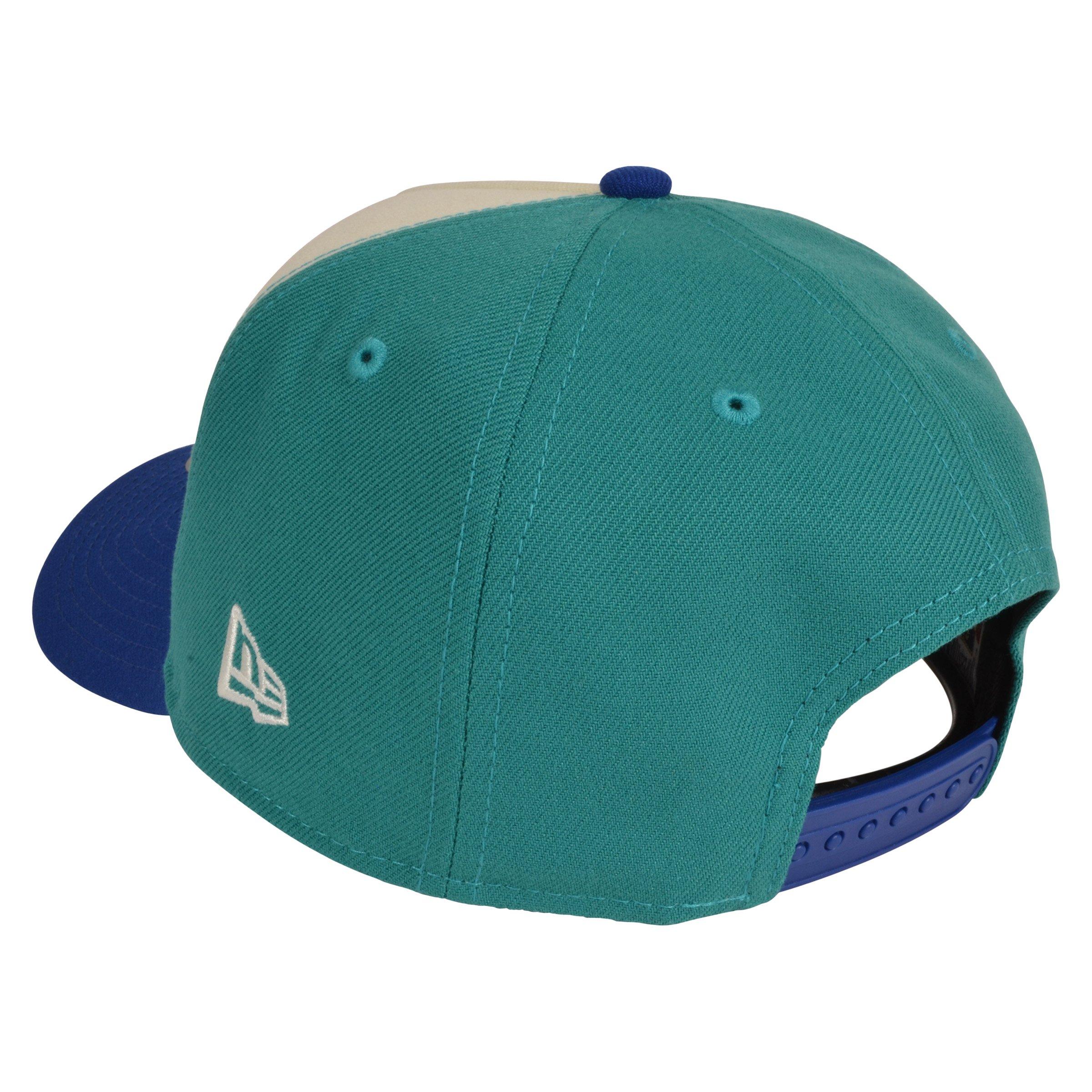 New Era Atlanta Braves 9FORTY Multicolor Snapback Hat-Green/Blue