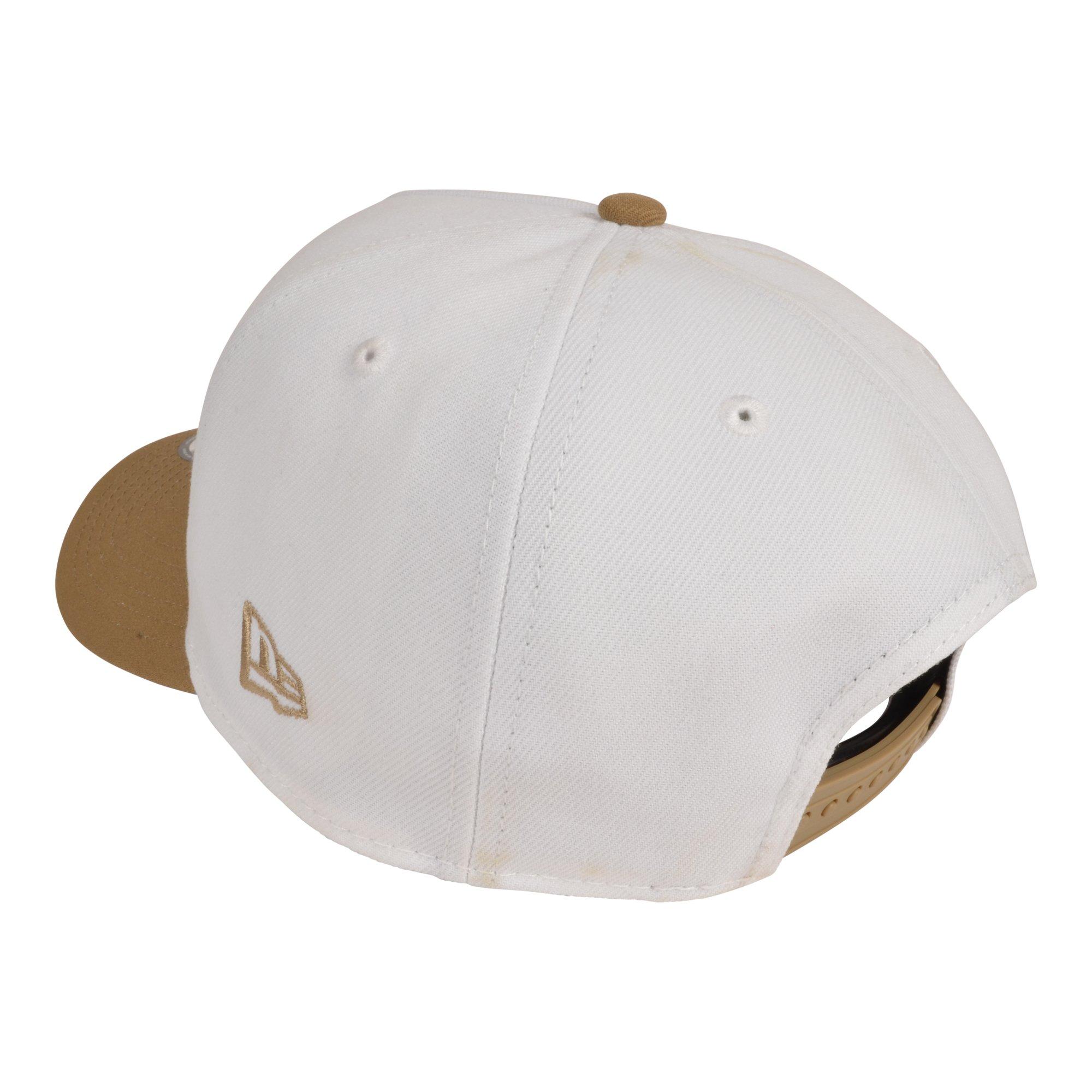 Men's New Era TEAM 9FORTY Script Snapback Hat-White/