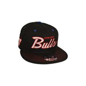 New Era Chicago Bulls 9FIFTY Script Snapback Hat-Multi