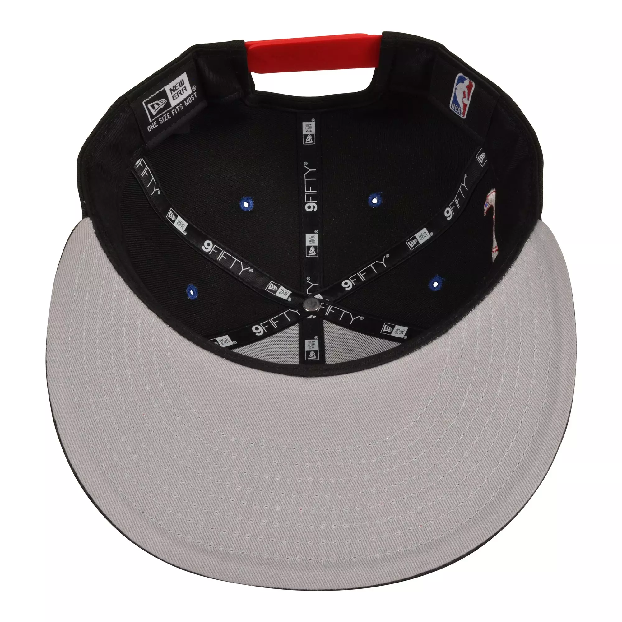 New Era Chicago Bulls 9FIFTY Script Snapback Hat - Multi - BLACK/RED/BLUE