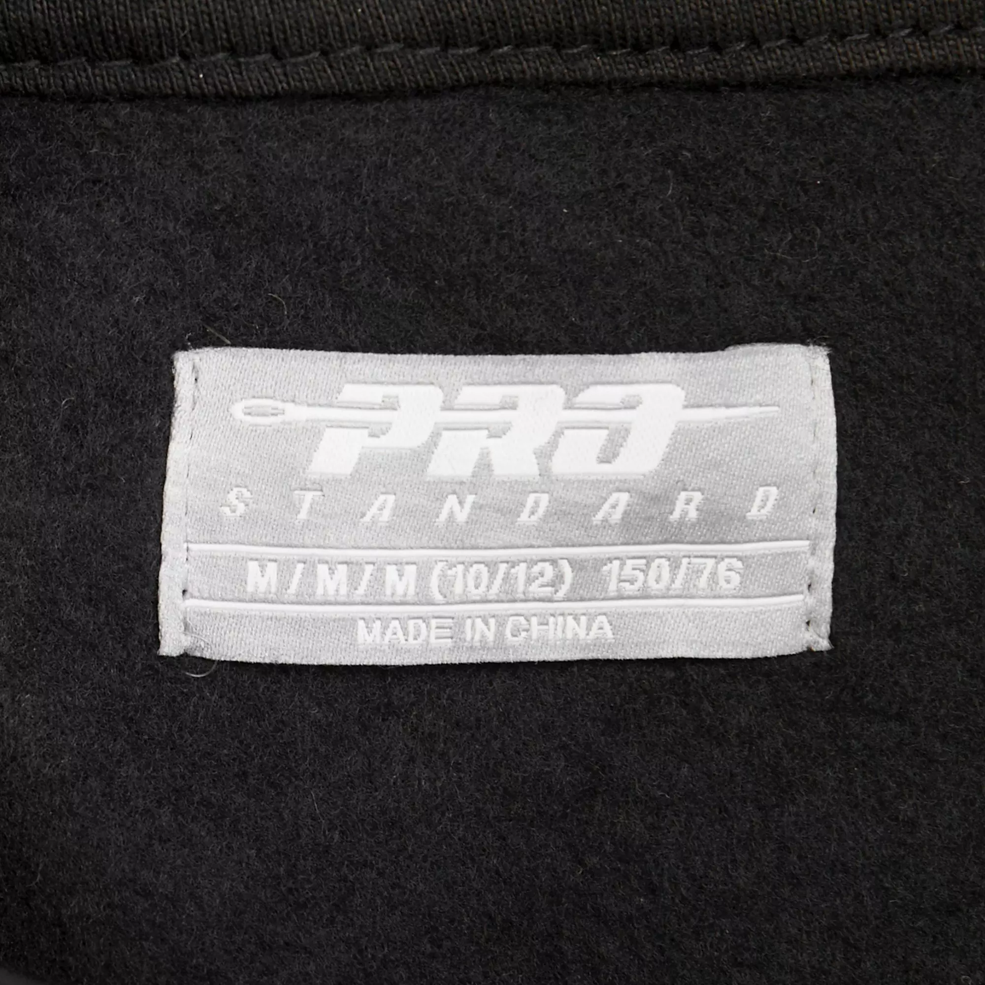 Pro Standard Big Kids' Chicago Bulls Triple Black Fleece Pullover Hoodie-Black - BLACK