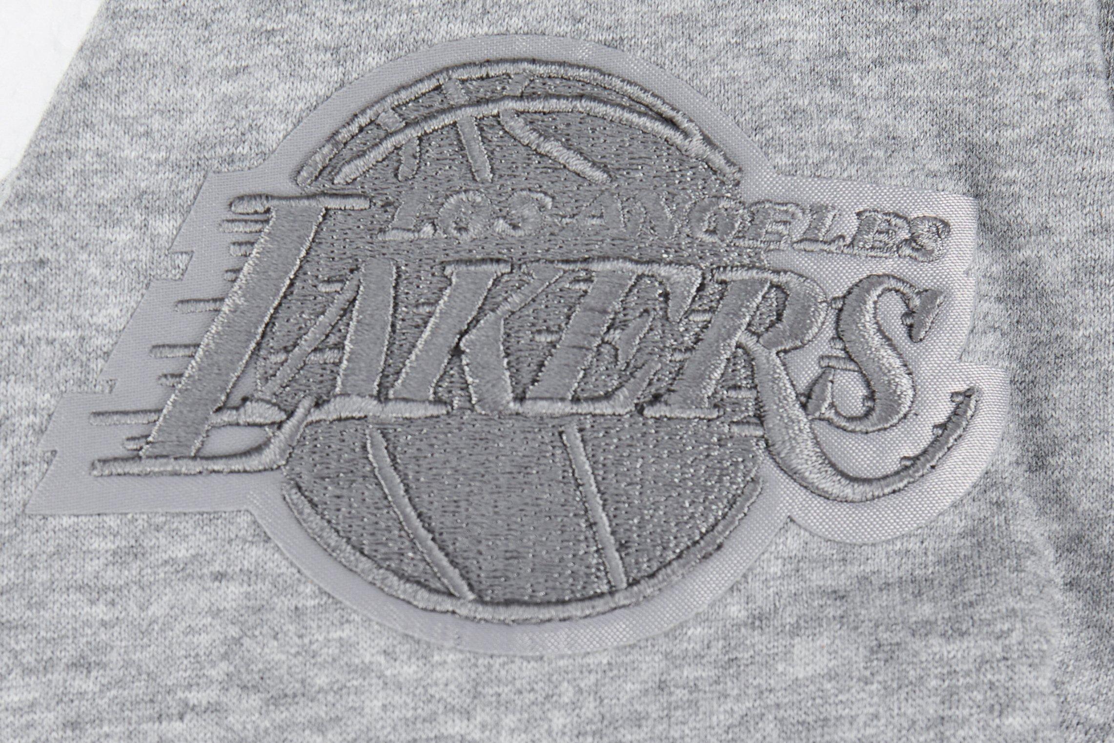 Pro Standard Los Angeles Lakers Neutral Fleece Pullover Big Boys' Grey Hoodie
