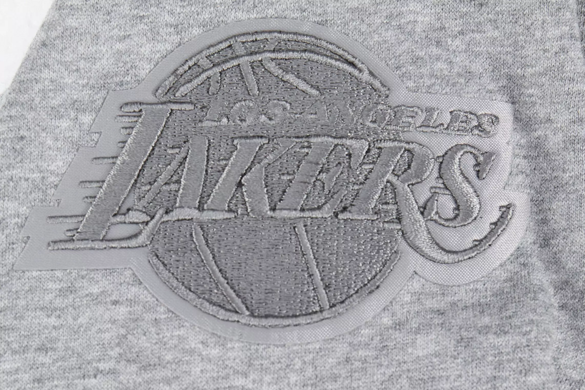 Pro Standard Big Boys' Los Angeles Lakers Neutral Fleece Pullover Hoodie-Grey - GREY