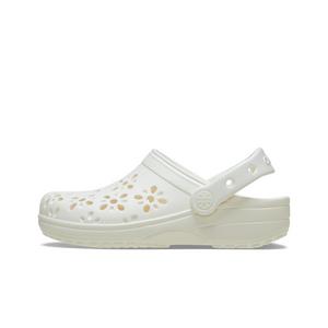 Crocs Classic Floral "Chalk" Women's Clog