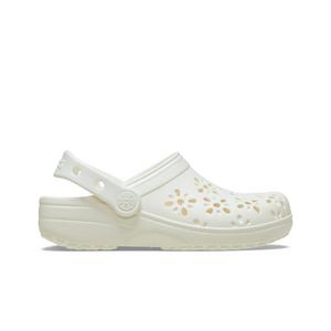Crocs Classic Floral "Chalk" Women's Clog