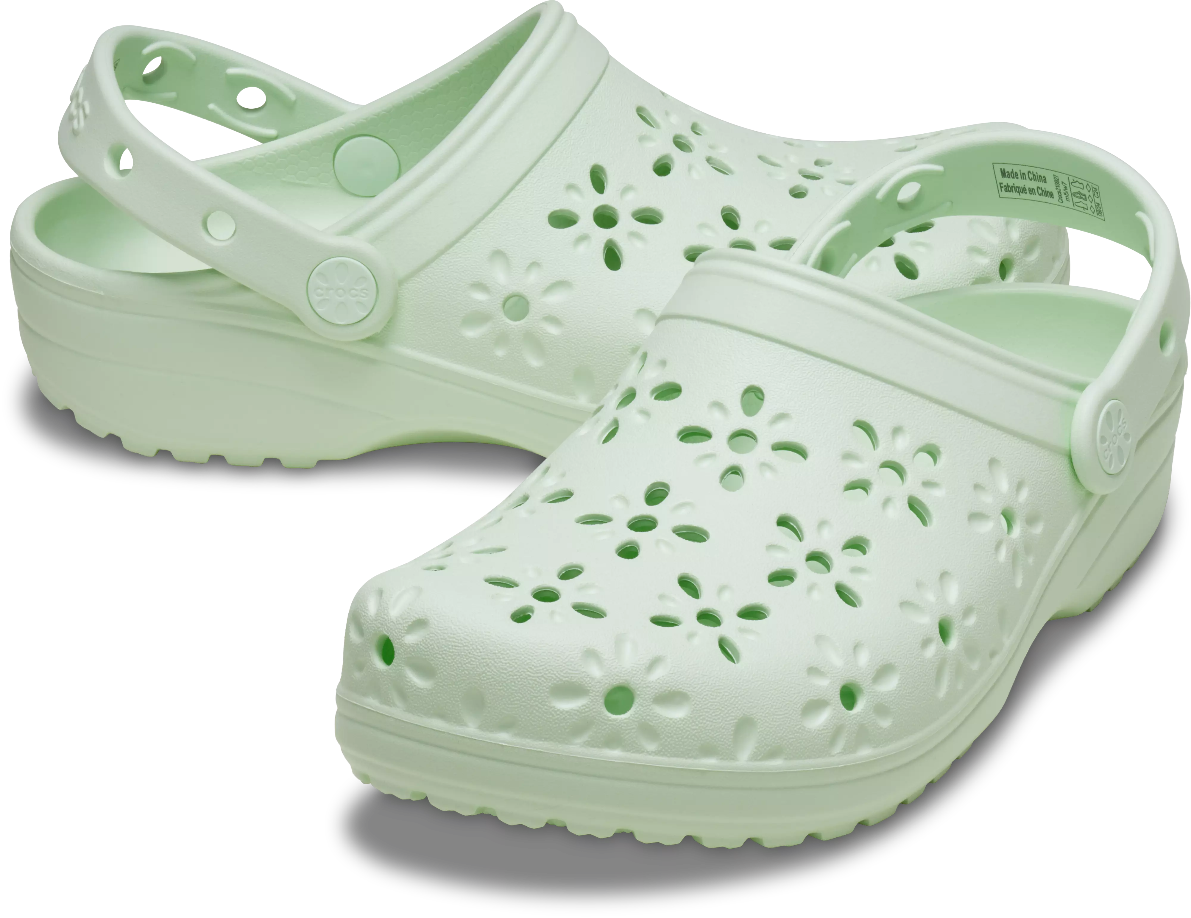 Crocs Classic Floral "Jade" Women's Clog - JADE