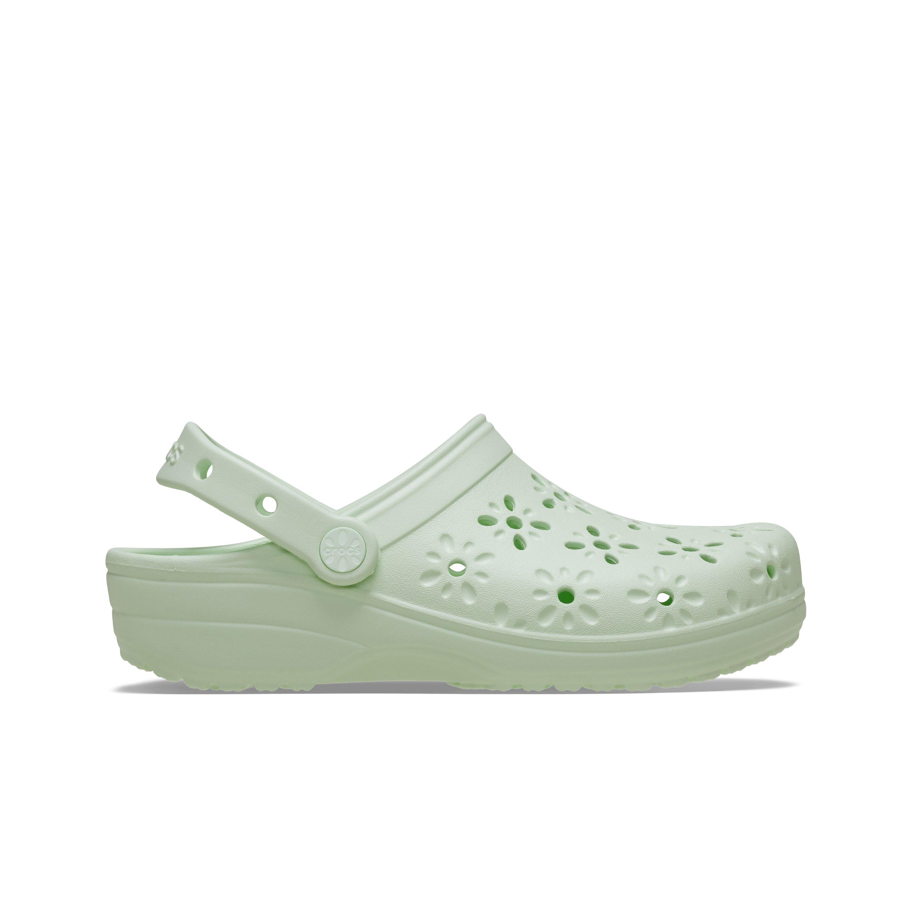 Crocs Classic Floral "Jade" Women's Clog - JADE Thumbnail View 1
