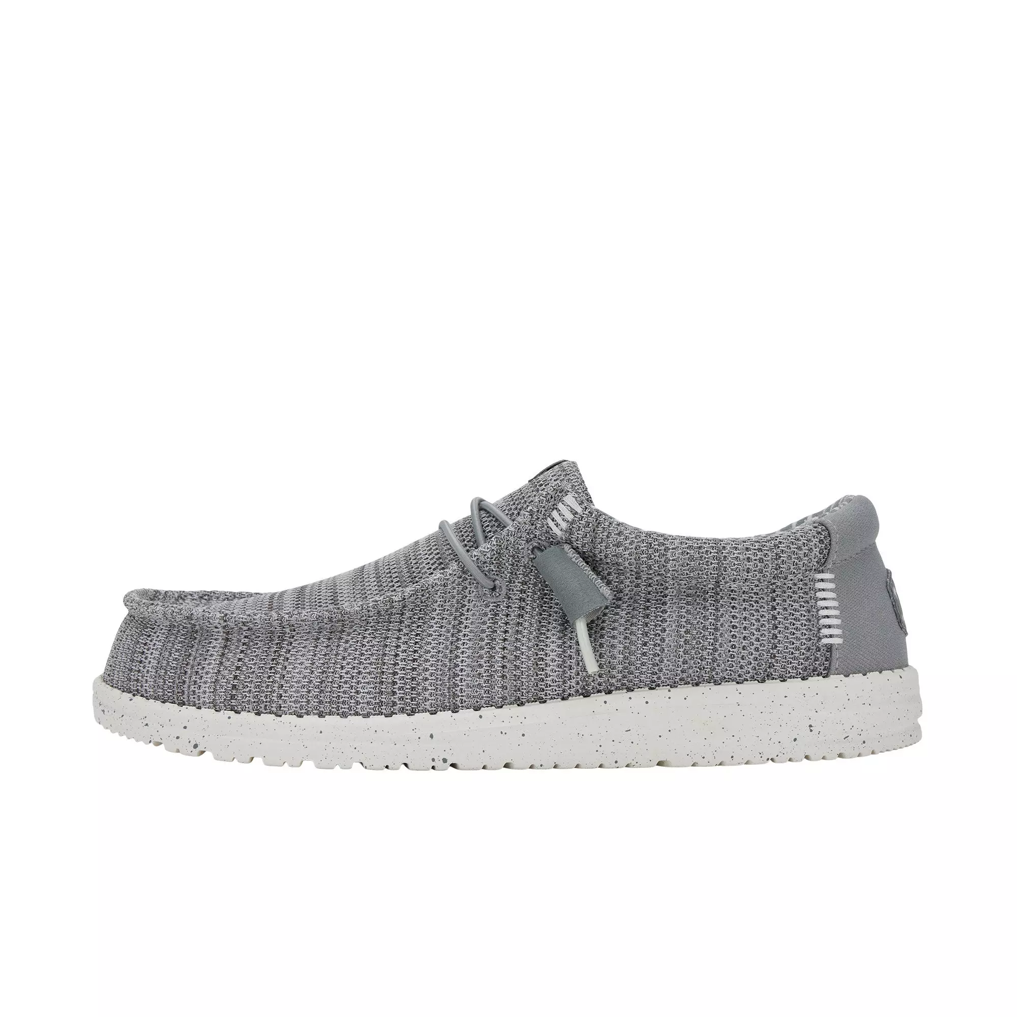 Hey Dude Wally Stretch Sox "Grey" Men's Shoe - GREY