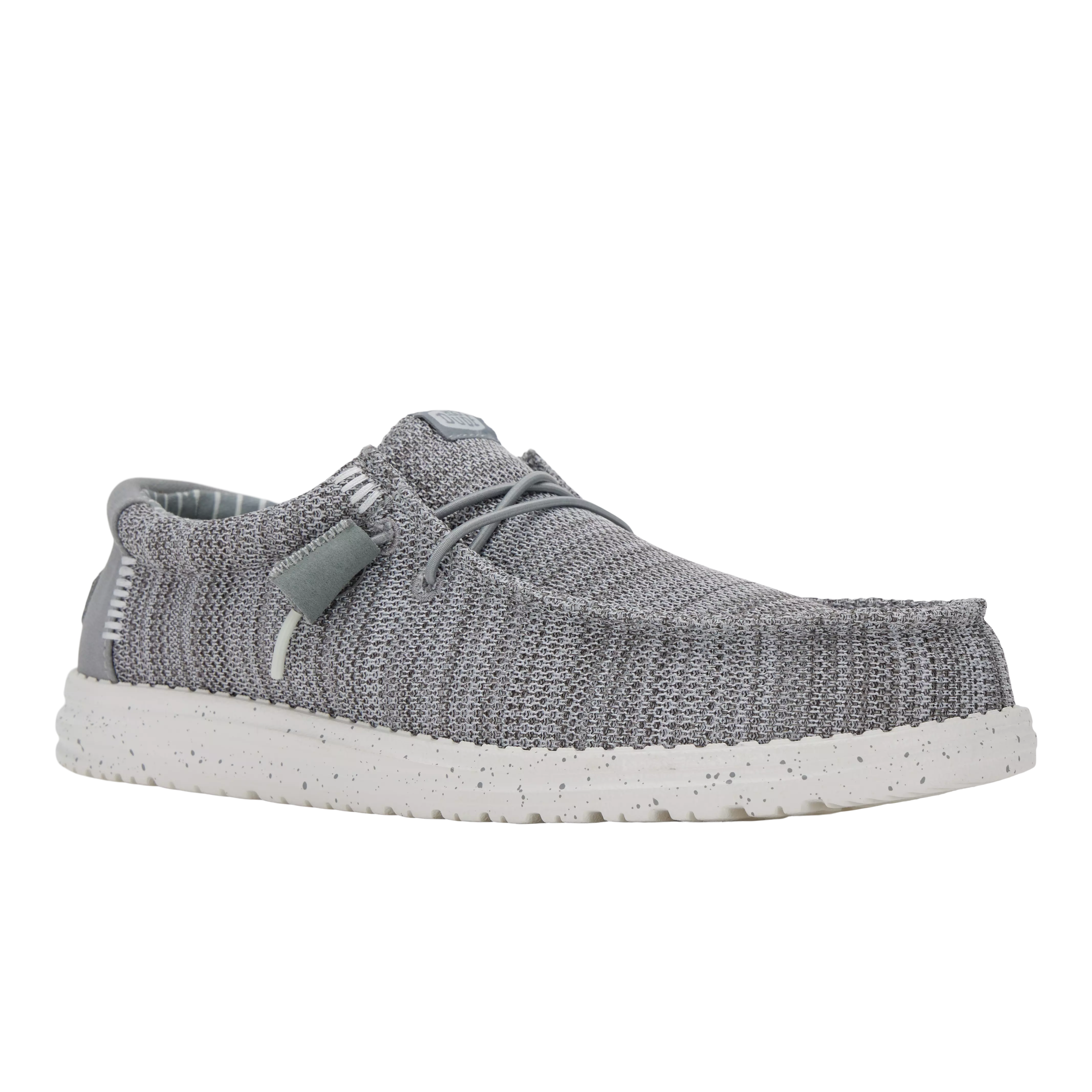 Hey Dude Wally Stretch Sox "Grey" Men's Shoe - GREY