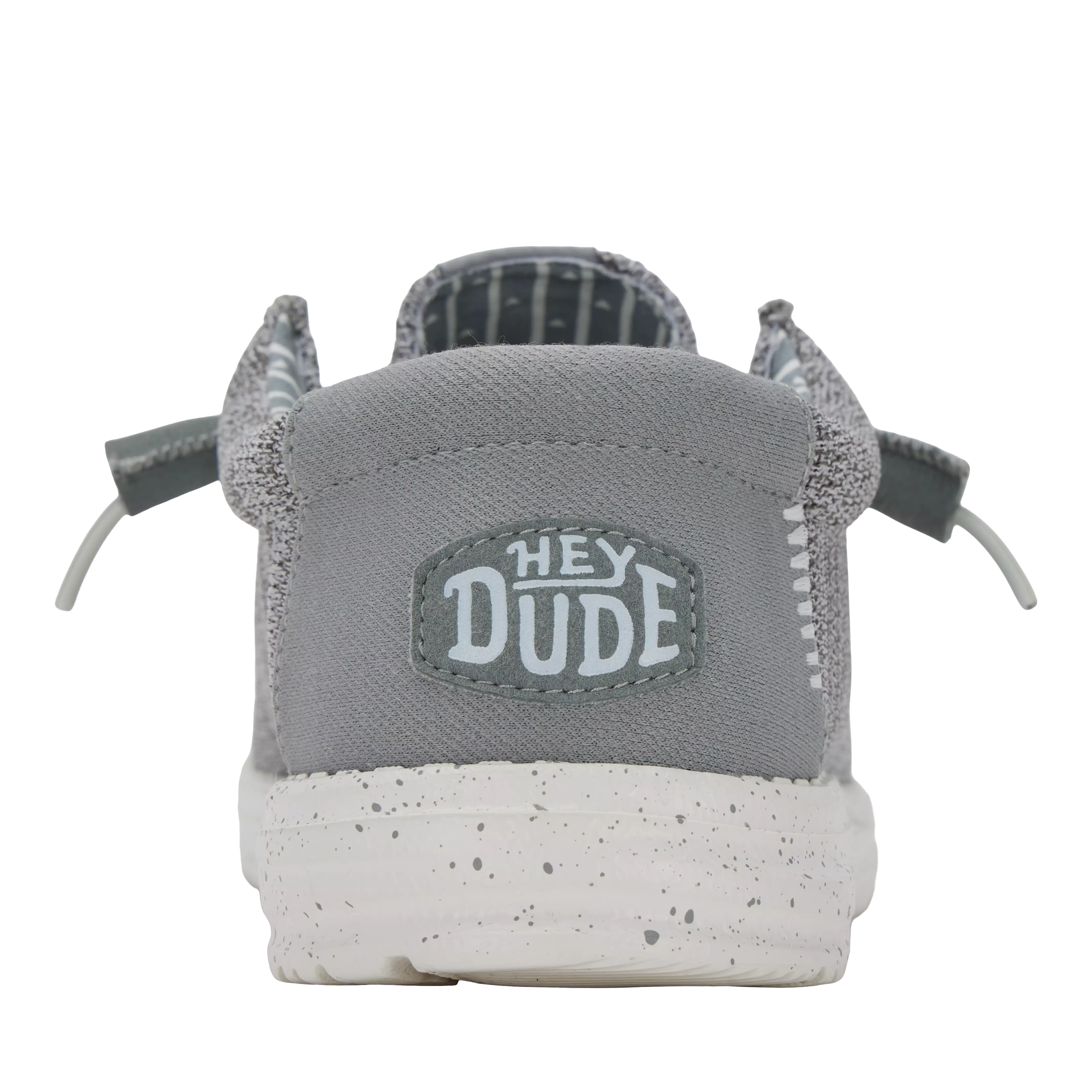 Hey Dude Wally Stretch Sox "Grey" Men's Shoe - GREY