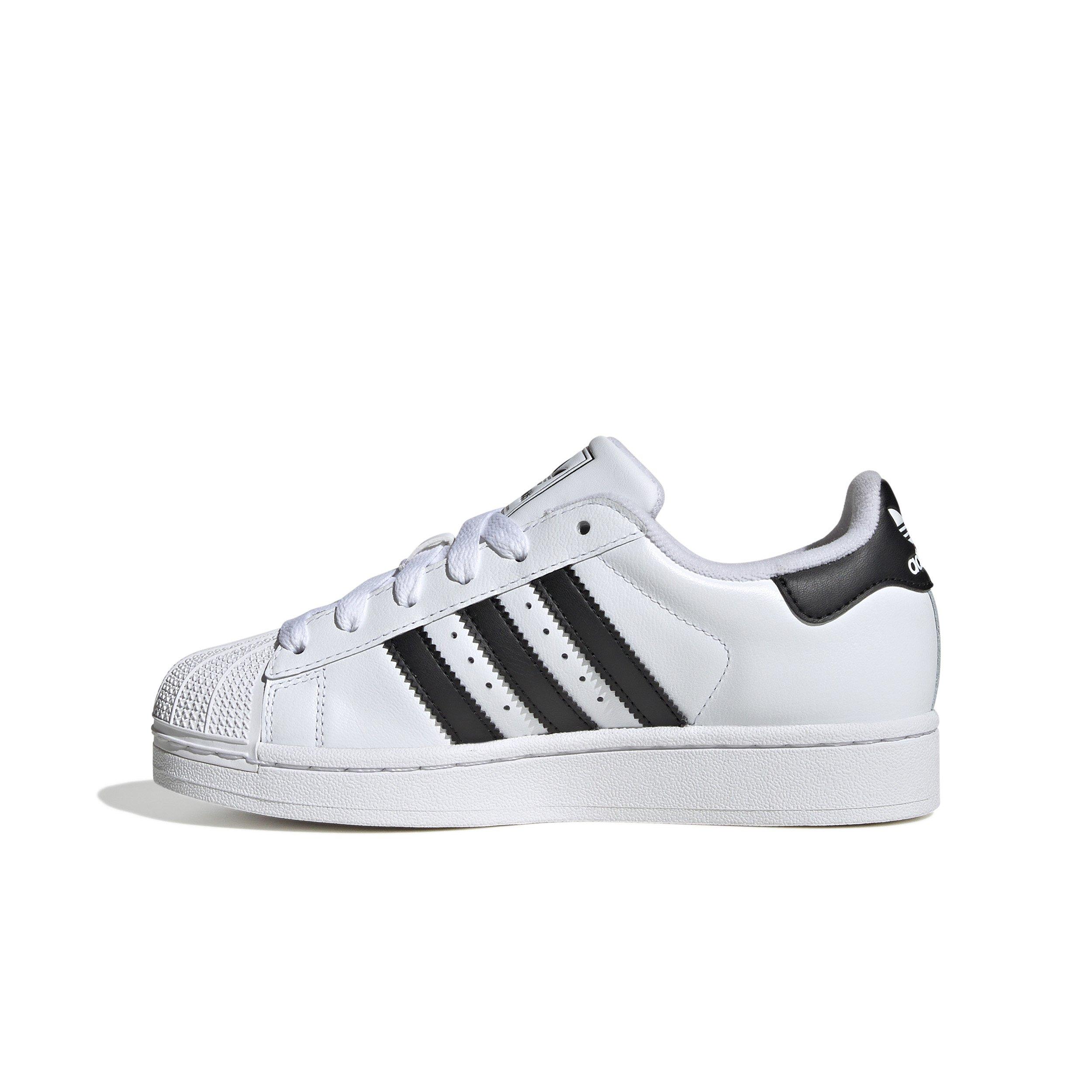 adidas Originals Superstar II Grade School Kids' "Ftwr White/Core Black" Shoe