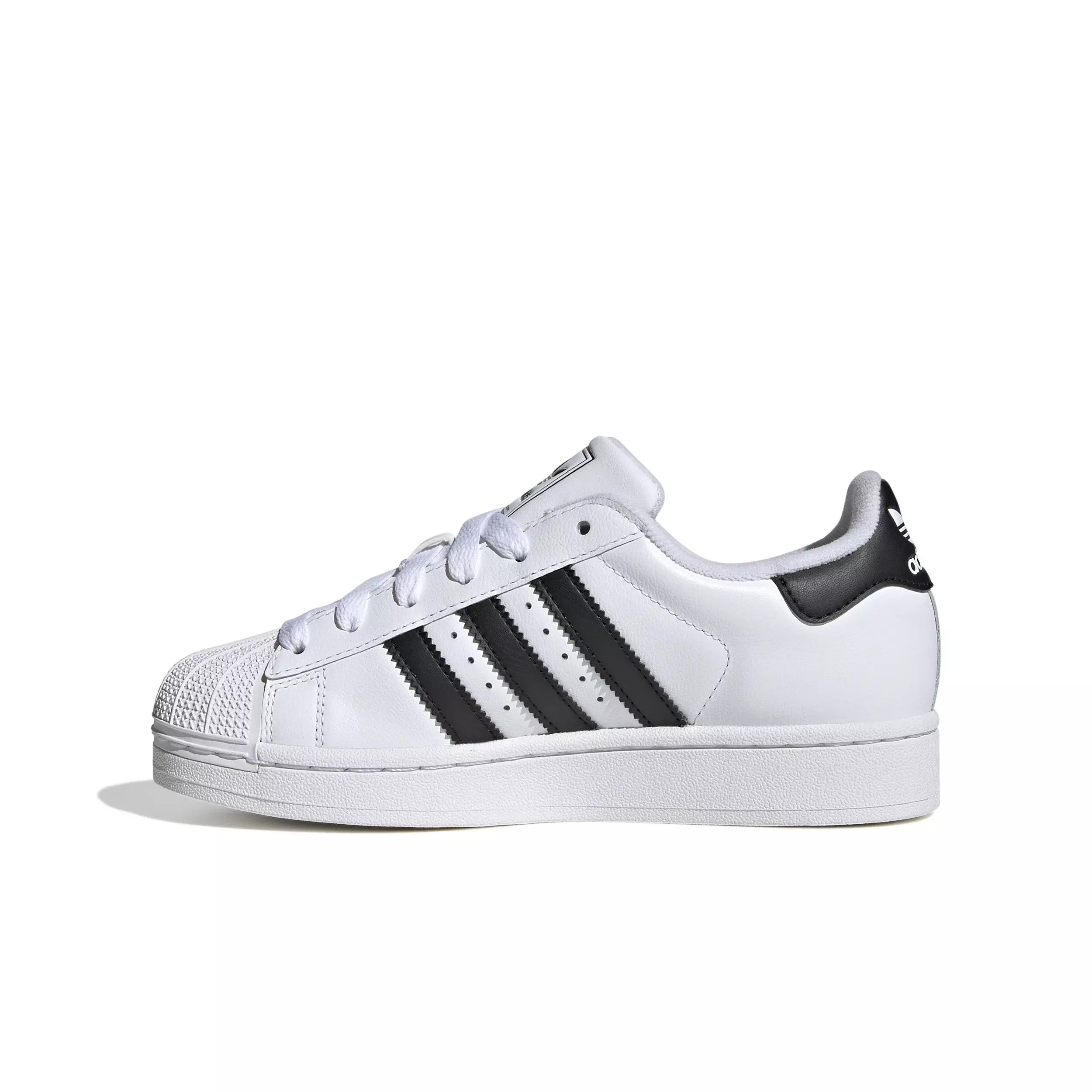 adidas Originals Superstar II "Ftwr White/Core Black" Grade School Kids' Shoe - WHITE/BLACK