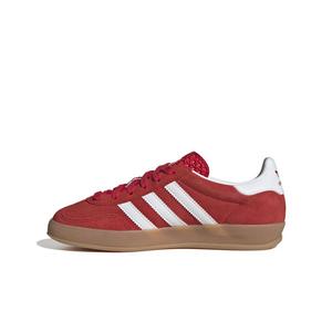 adidas Originals Gazelle Indoor "Better Scarlet/Ftwr White/Gum" Grade School Boys' Shoe