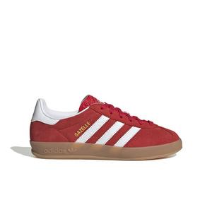 adidas Originals Gazelle Indoor "Better Scarlet/Ftwr White/Gum" Grade School Boys' Shoe